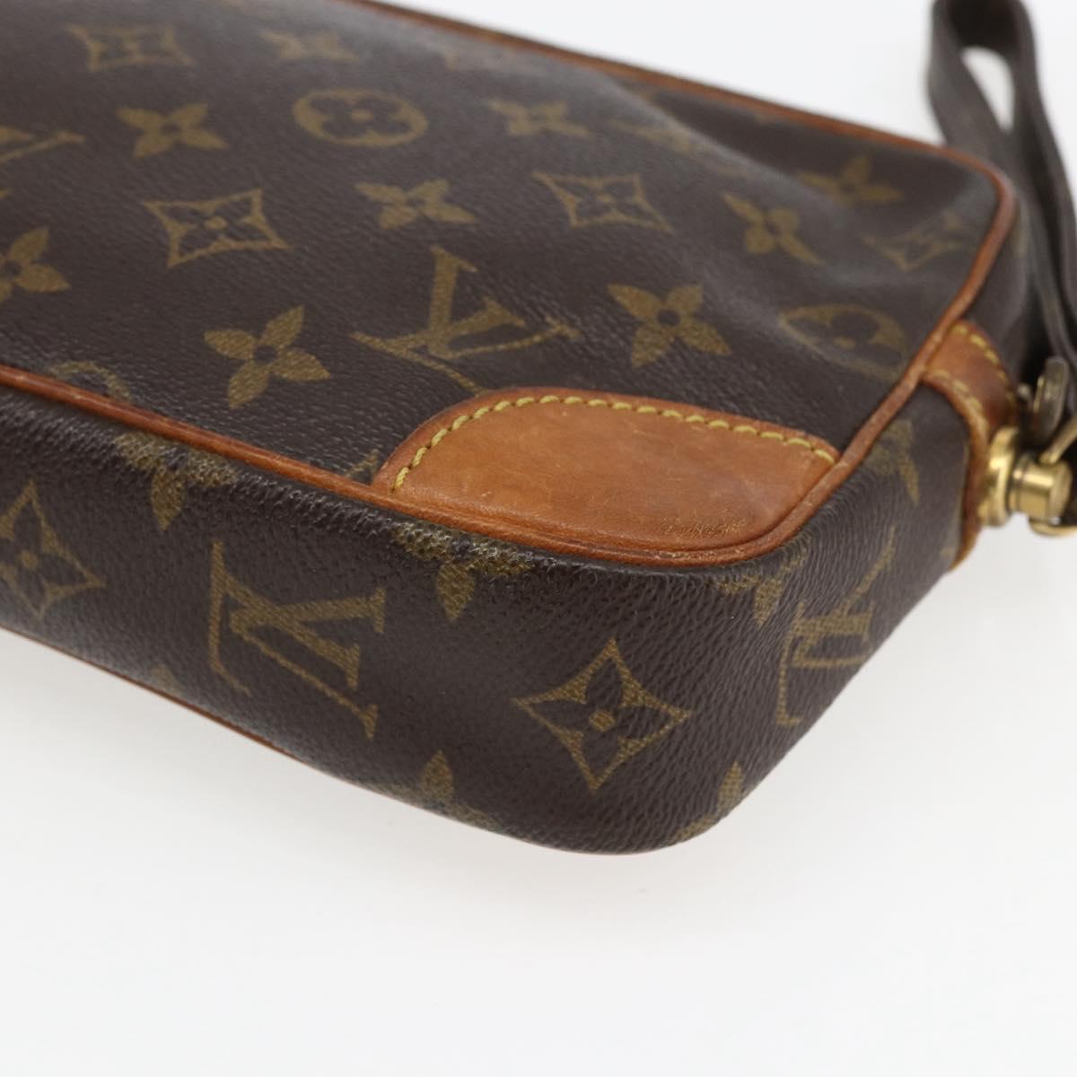LOUIS VUITTON Monogram Marly Dragonne GM Clutch Bag M51825 LV Auth ka2532