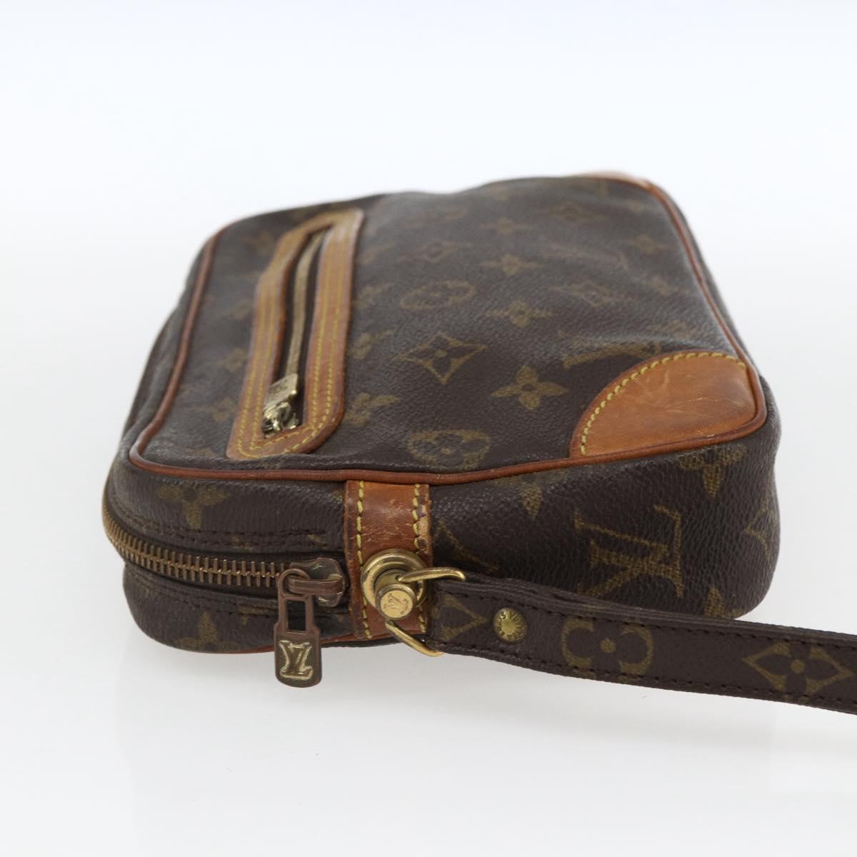 LOUIS VUITTON Monogram Marly Dragonne GM Clutch Bag M51825 LV Auth ka2532