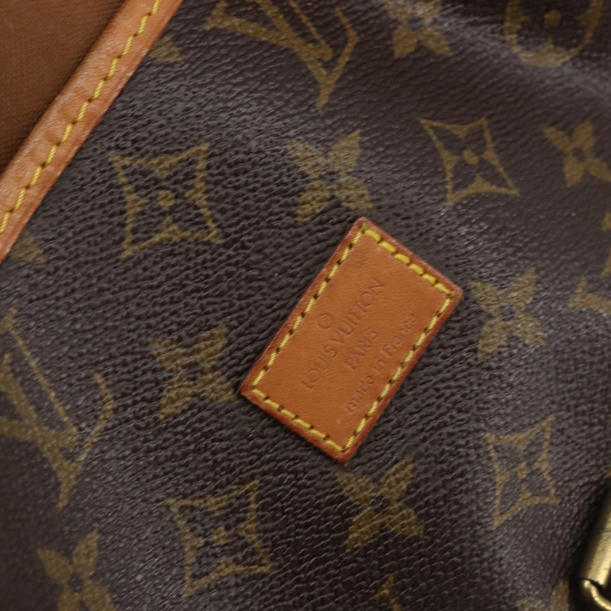 LOUIS VUITTON Monogram Saumur 30 Shoulder Bag M42256 LV Auth ka2534