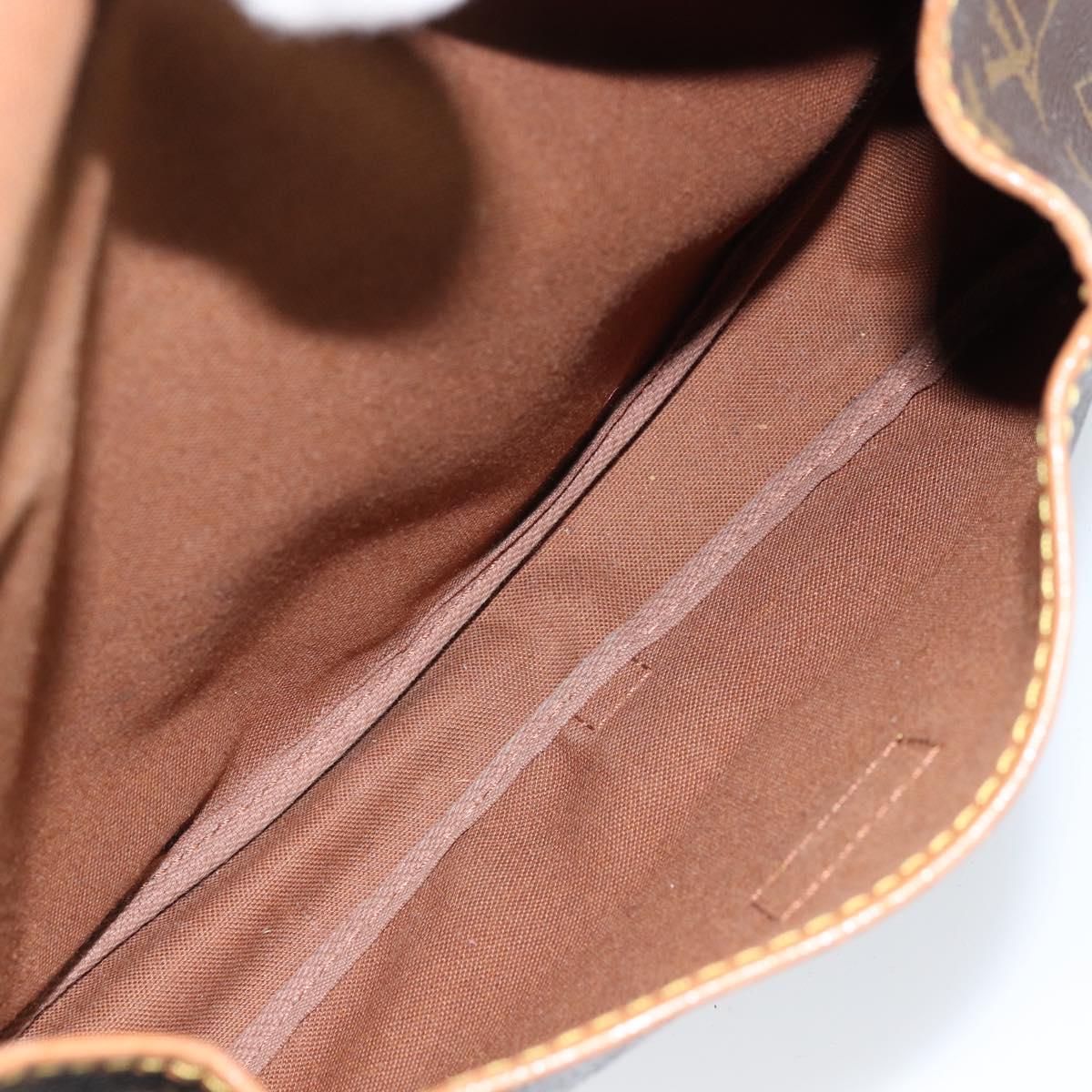 LOUIS VUITTON Monogram Saumur 30 Shoulder Bag M42256 LV Auth ka2534