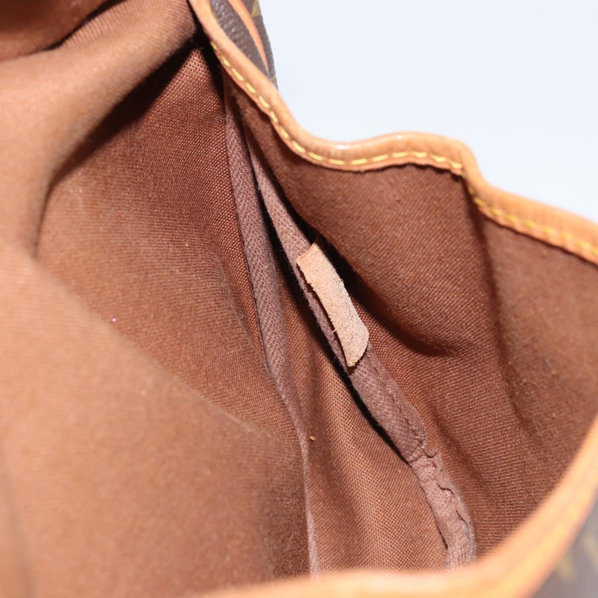 LOUIS VUITTON Monogram Saumur 30 Shoulder Bag M42256 LV Auth ka2534