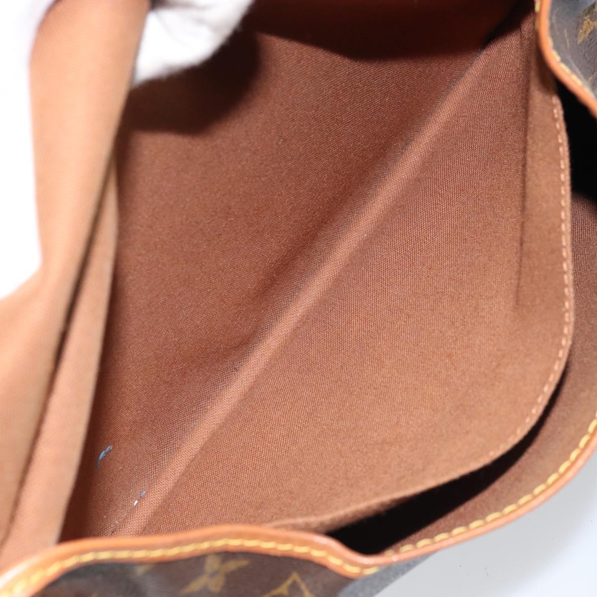 LOUIS VUITTON Monogram Saumur 30 Shoulder Bag M42256 LV Auth ka2534