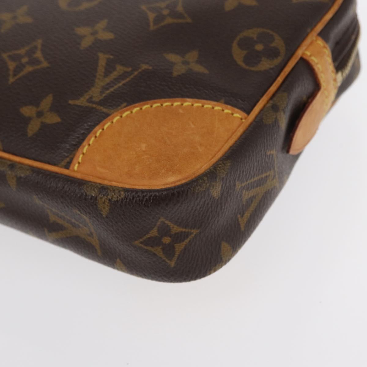LOUIS VUITTON Monogram Marly Dragonne GM Clutch Bag M51825 LV Auth ka254
