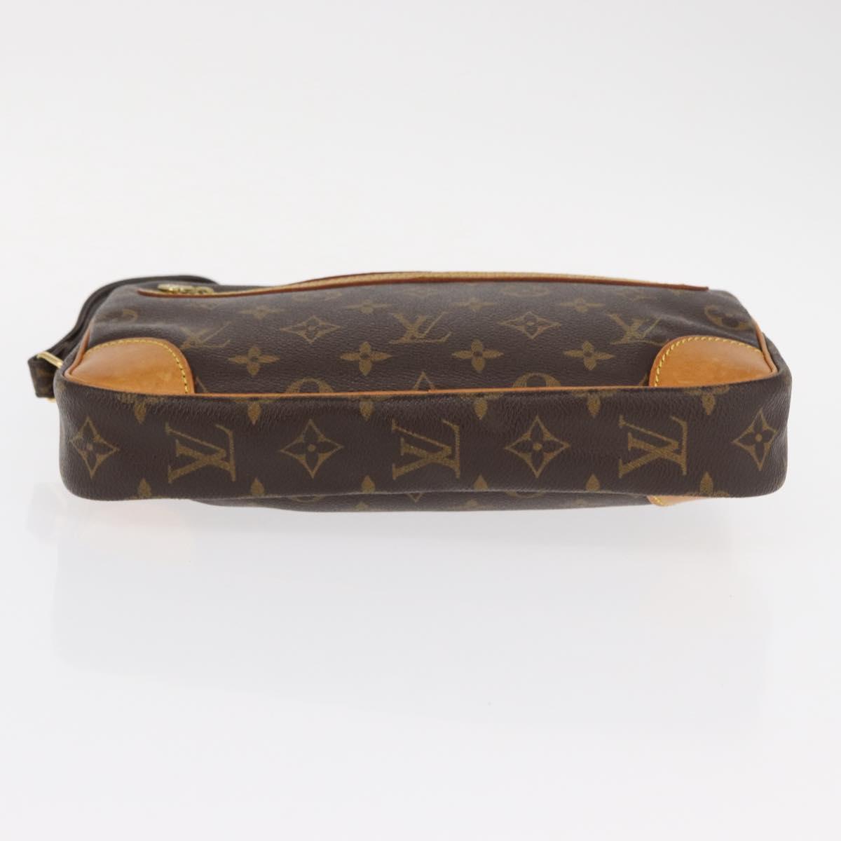 LOUIS VUITTON Monogram Marly Dragonne GM Clutch Bag M51825 LV Auth ka254