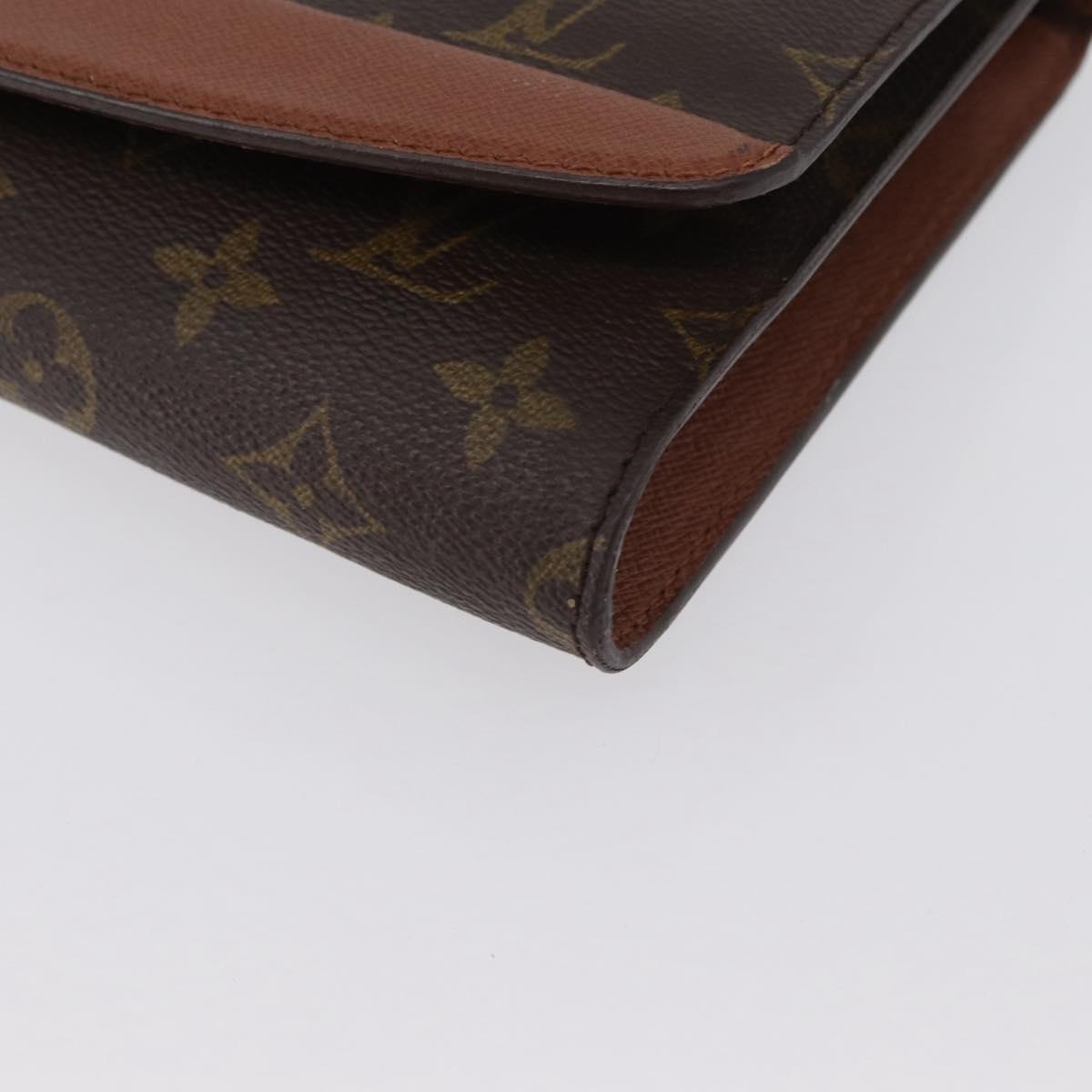 LOUIS VUITTON Monogram Bordeaux 24 Shoulder Bag M51798 LV Auth ka2545