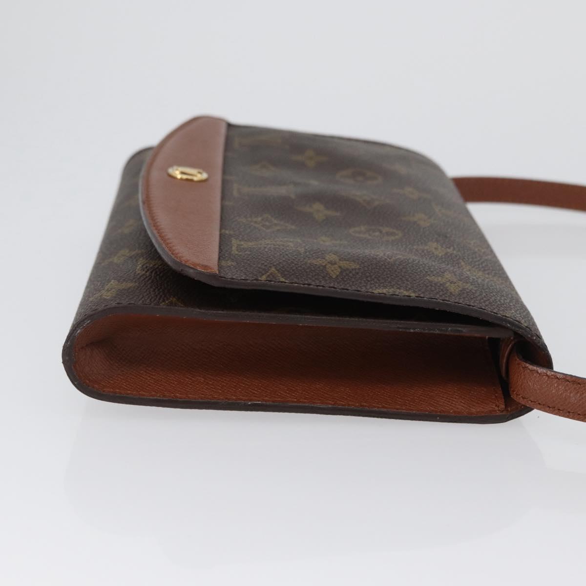 LOUIS VUITTON Monogram Bordeaux 24 Shoulder Bag M51798 LV Auth ka2545