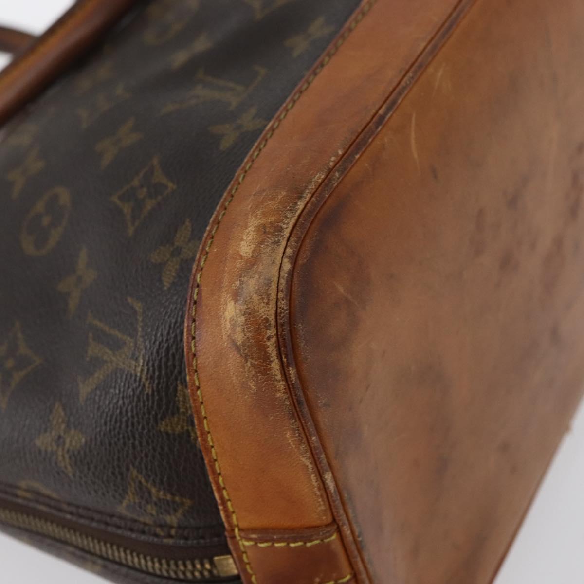 LOUIS VUITTON Monogram Alma Hand Bag M51130 LV Auth ka2547