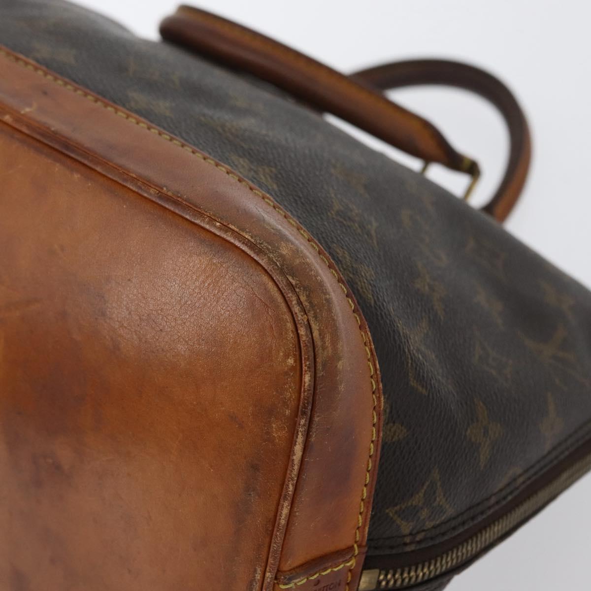 LOUIS VUITTON Monogram Alma Hand Bag M51130 LV Auth ka2547