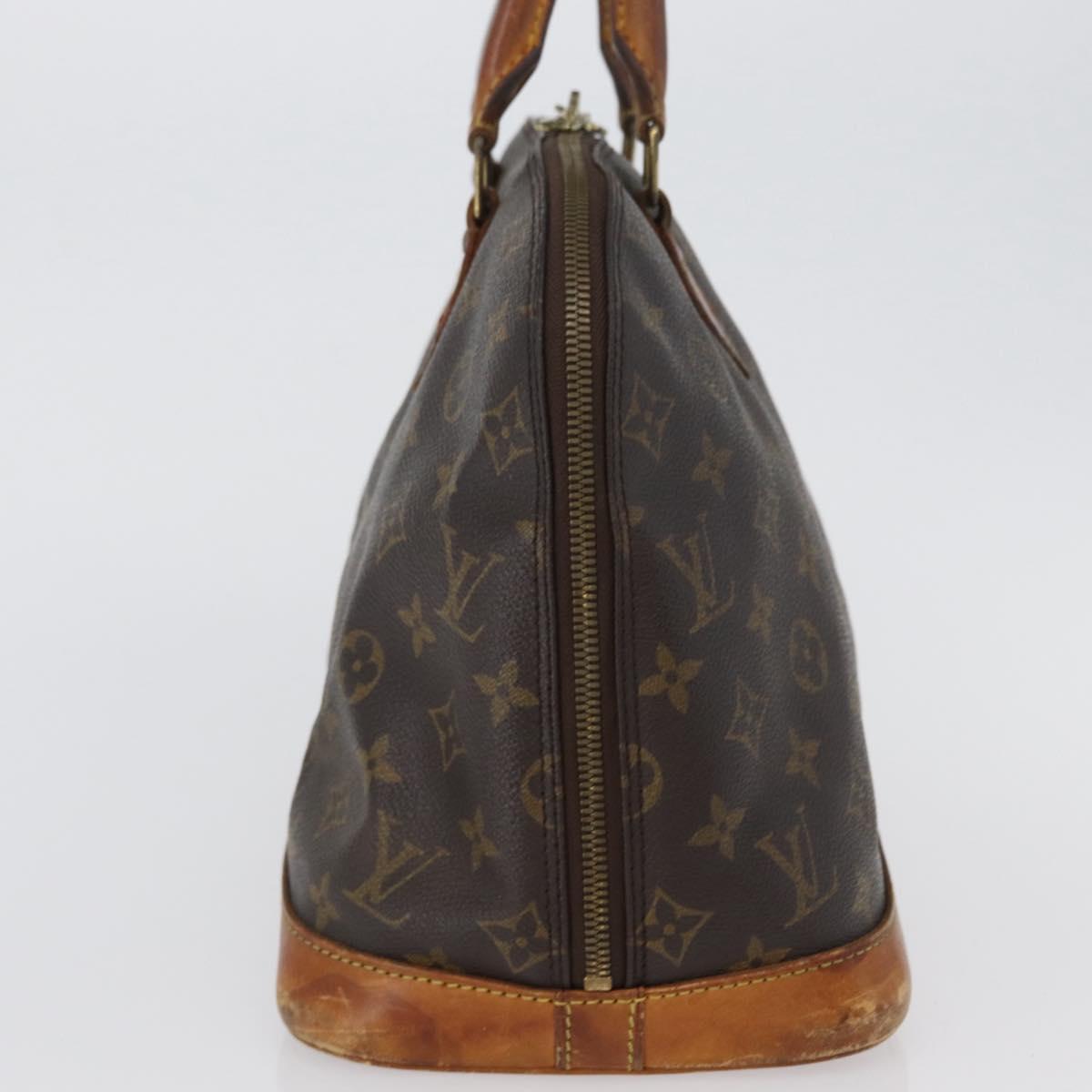 LOUIS VUITTON Monogram Alma Hand Bag M51130 LV Auth ka2547