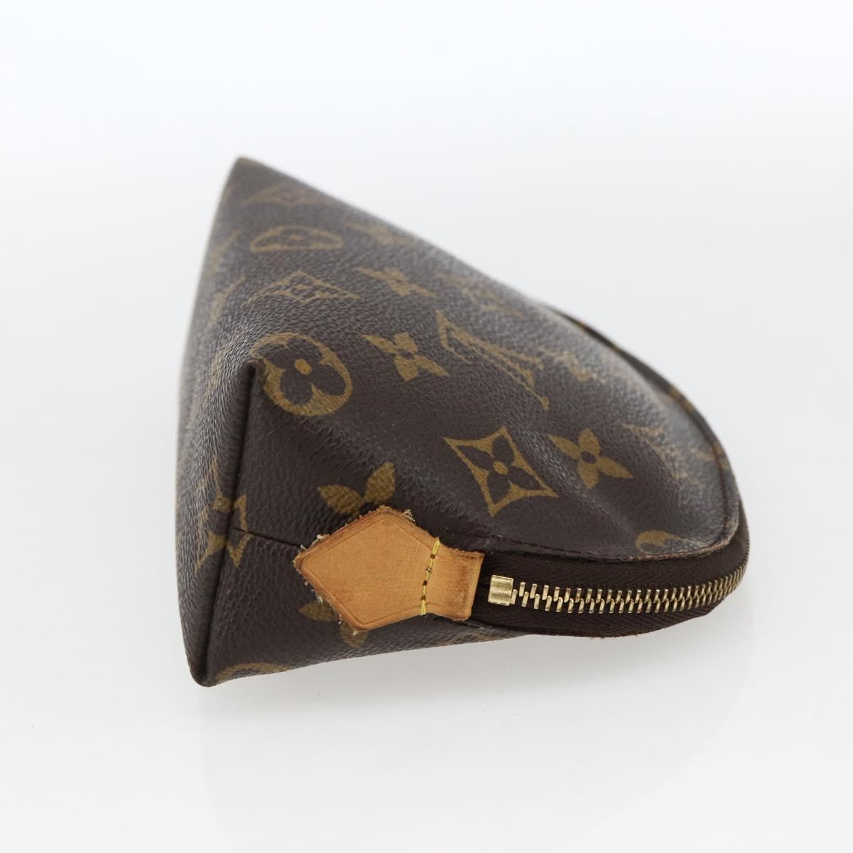 LOUIS VUITTON Monogram Pochette Cosmetic PM Pouch M43998 LV Auth ka2553