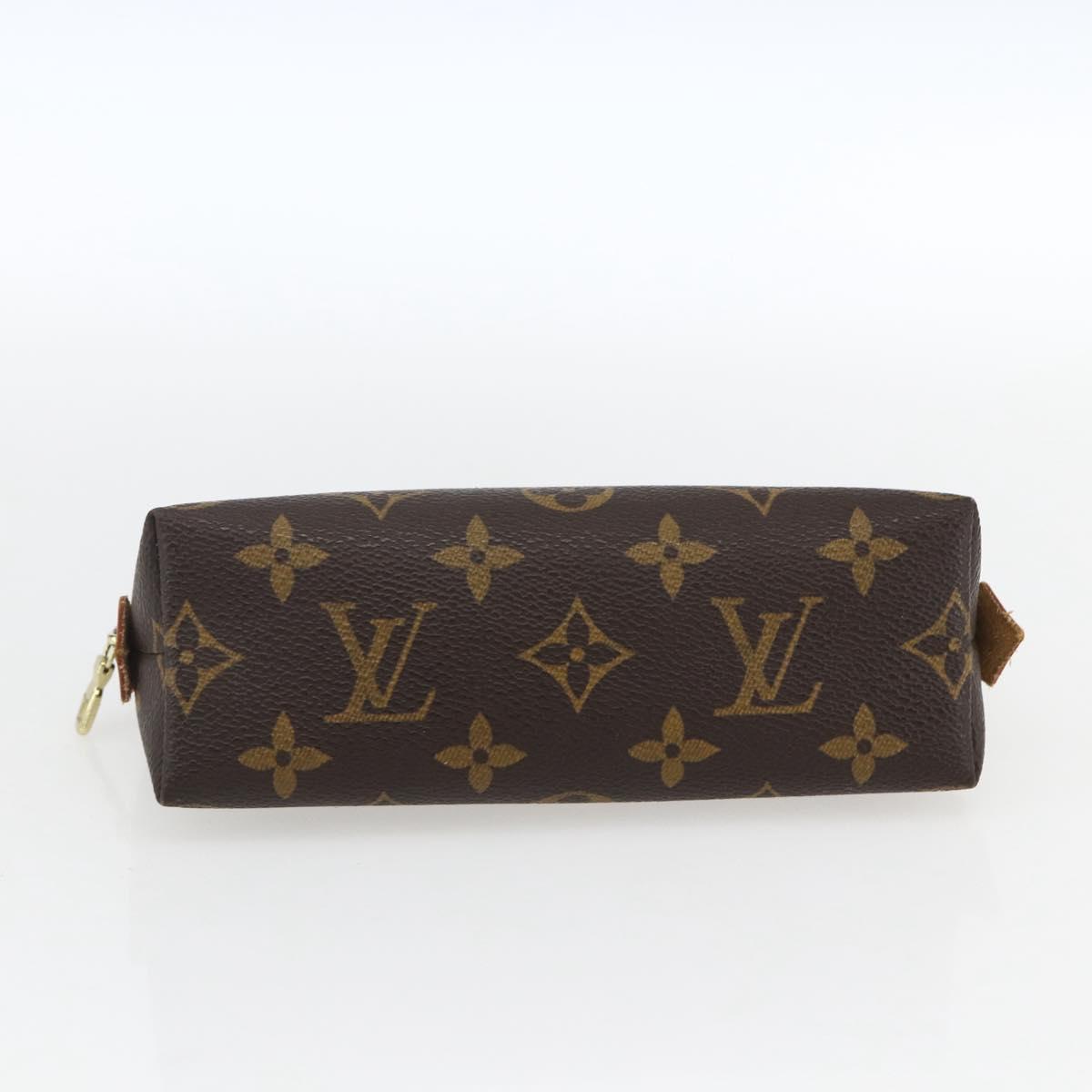LOUIS VUITTON Monogram Pochette Cosmetic PM Pouch M43998 LV Auth ka2553