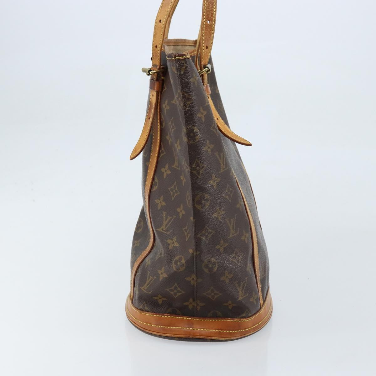 LOUIS VUITTON Monogram Bucket GM Shoulder Bag M42236 LV Auth ka2557