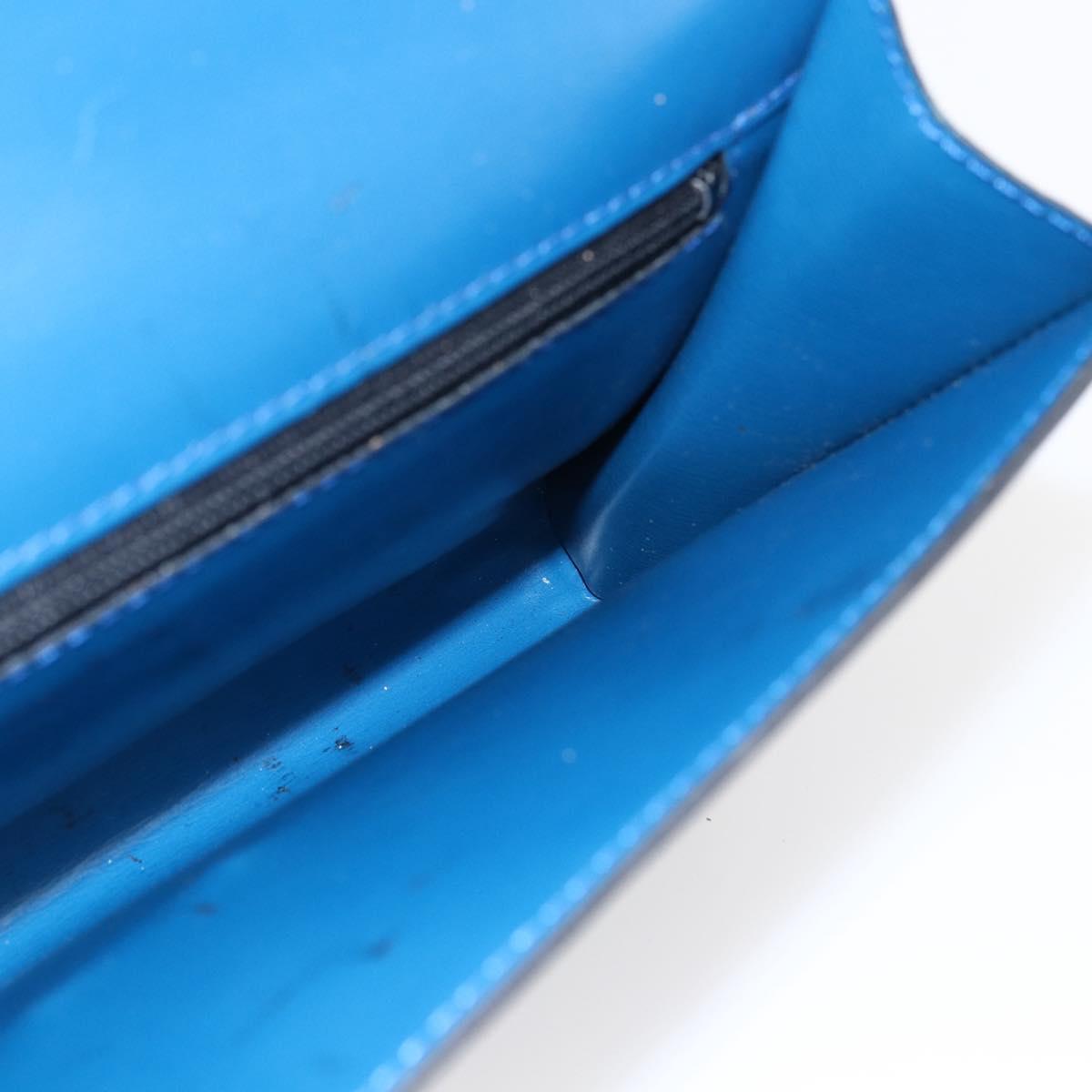 LOUIS VUITTON Epi Pochette Arche Shoulder Bag Blue M52575 LV Auth ka2567