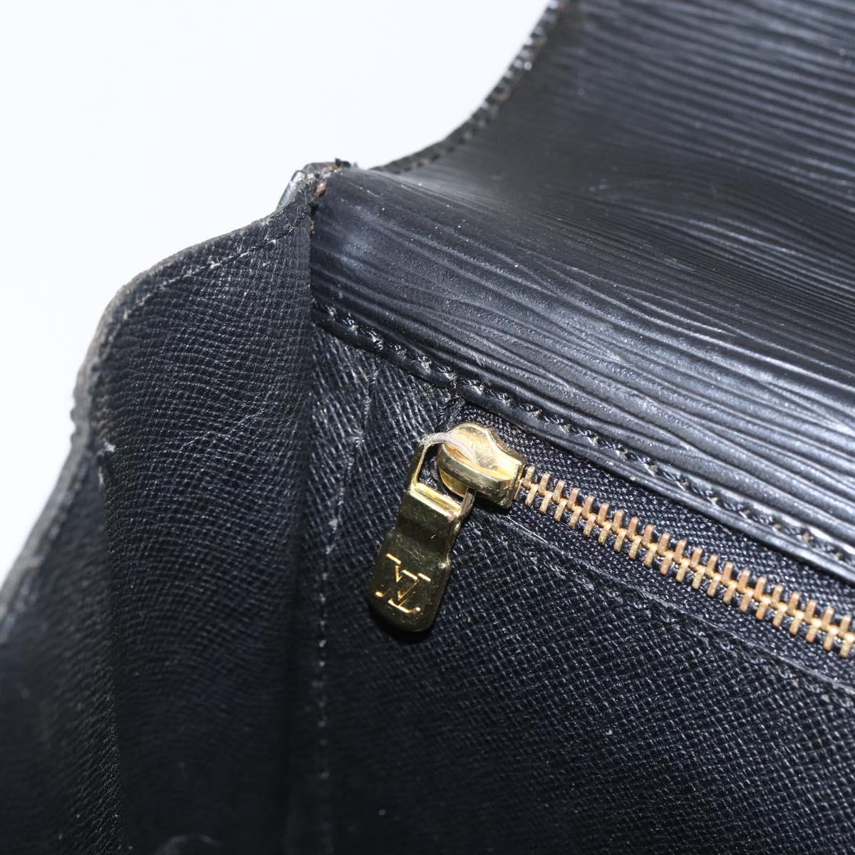 LOUIS VUITTON Epi Monceau 28 Hand Bag Black M52122 LV Auth ka2571