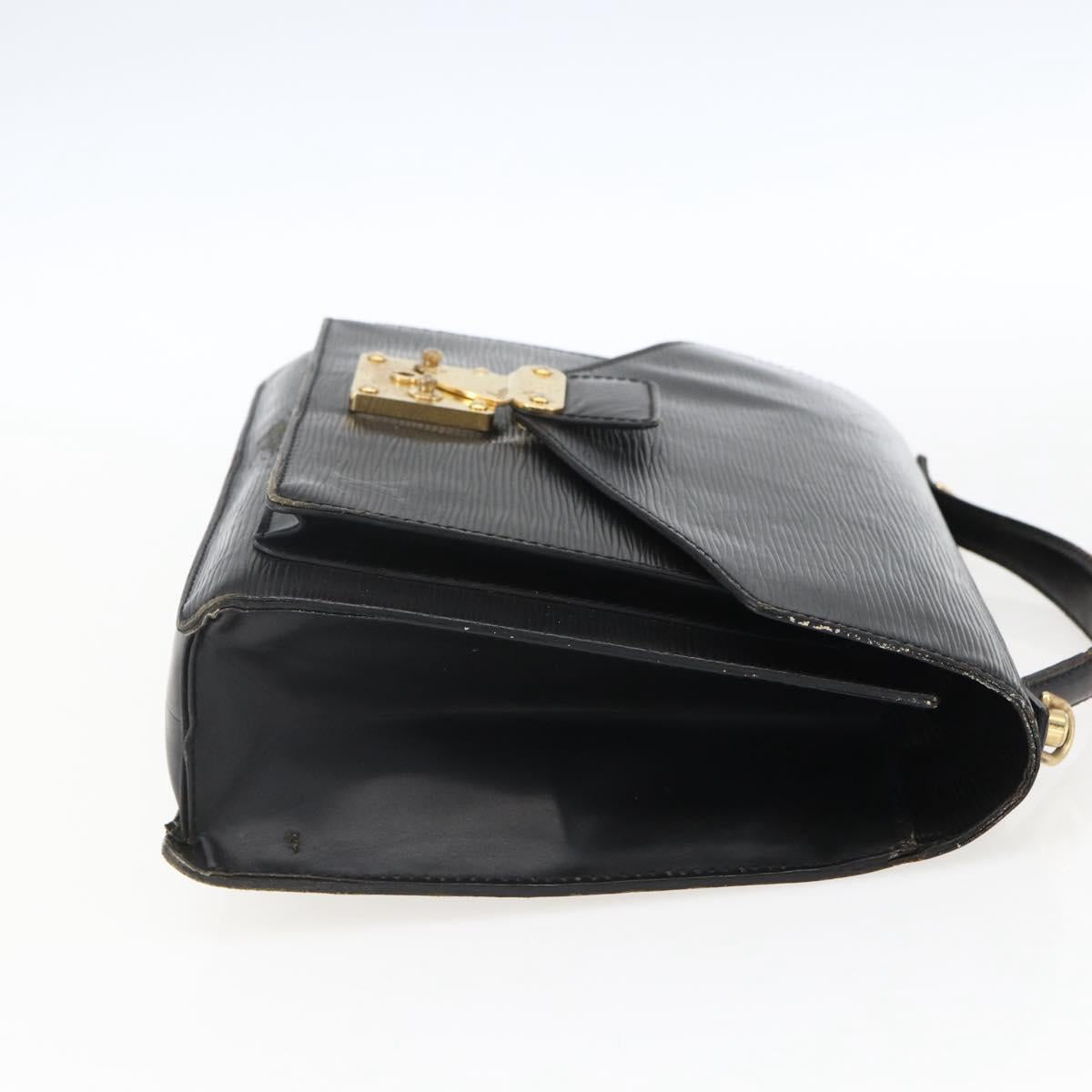 LOUIS VUITTON Epi Monceau 28 Hand Bag Black M52122 LV Auth ka2571