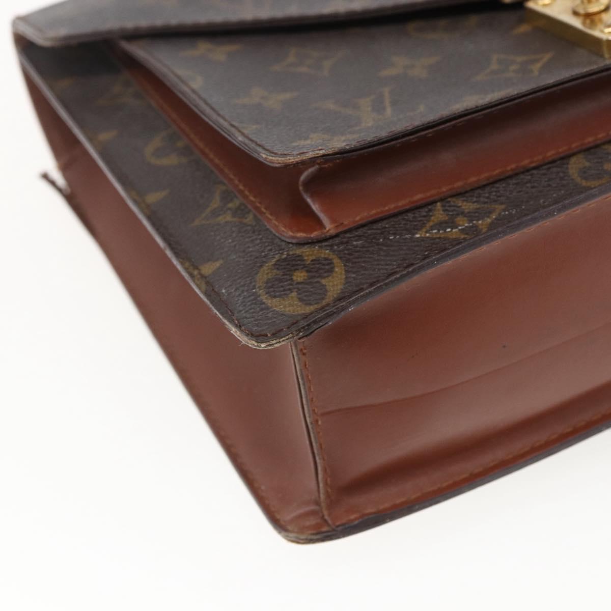 LOUIS VUITTON Monogram Monceau 28 Hand Bag M51185 LV Auth ka2572