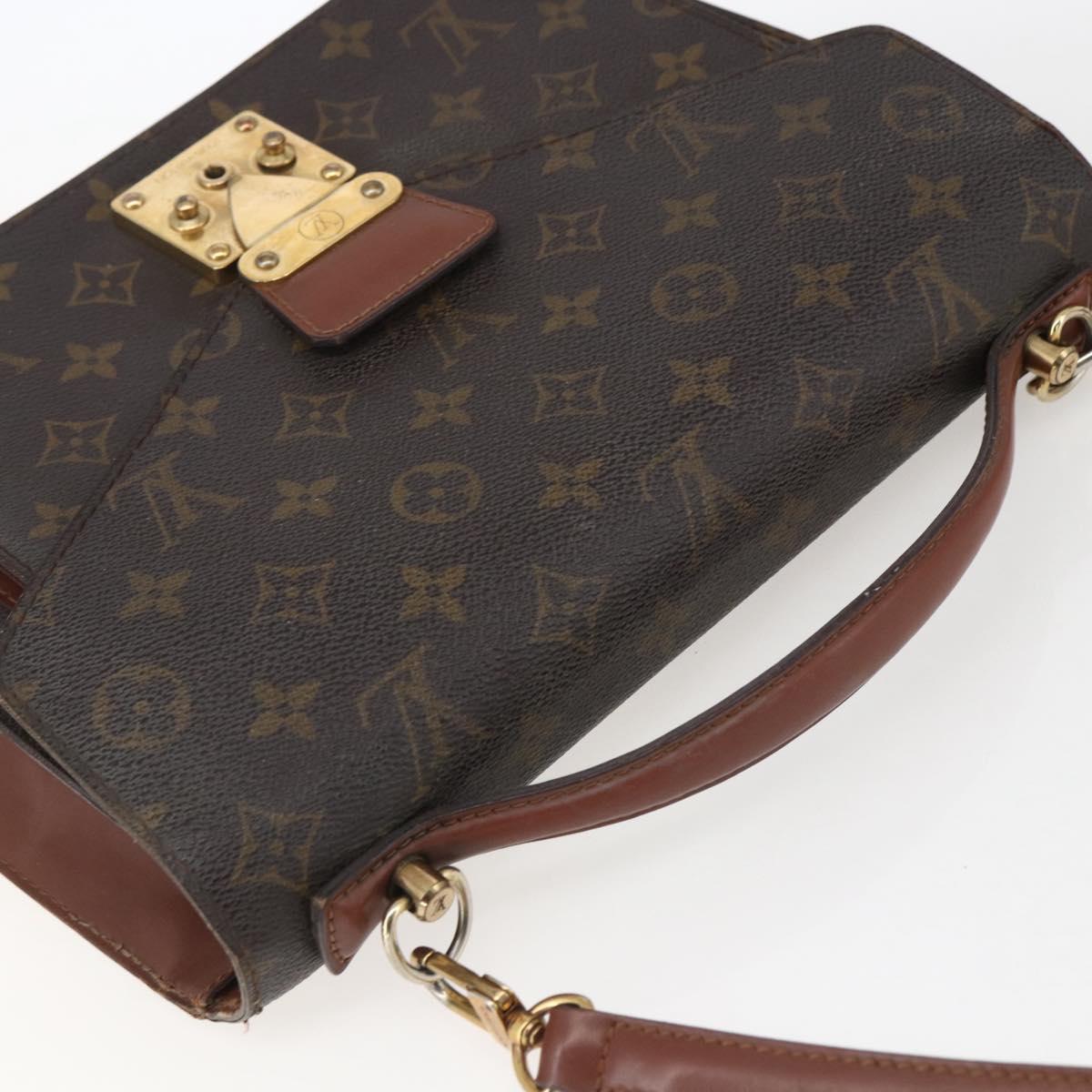 LOUIS VUITTON Monogram Monceau 28 Hand Bag M51185 LV Auth ka2572