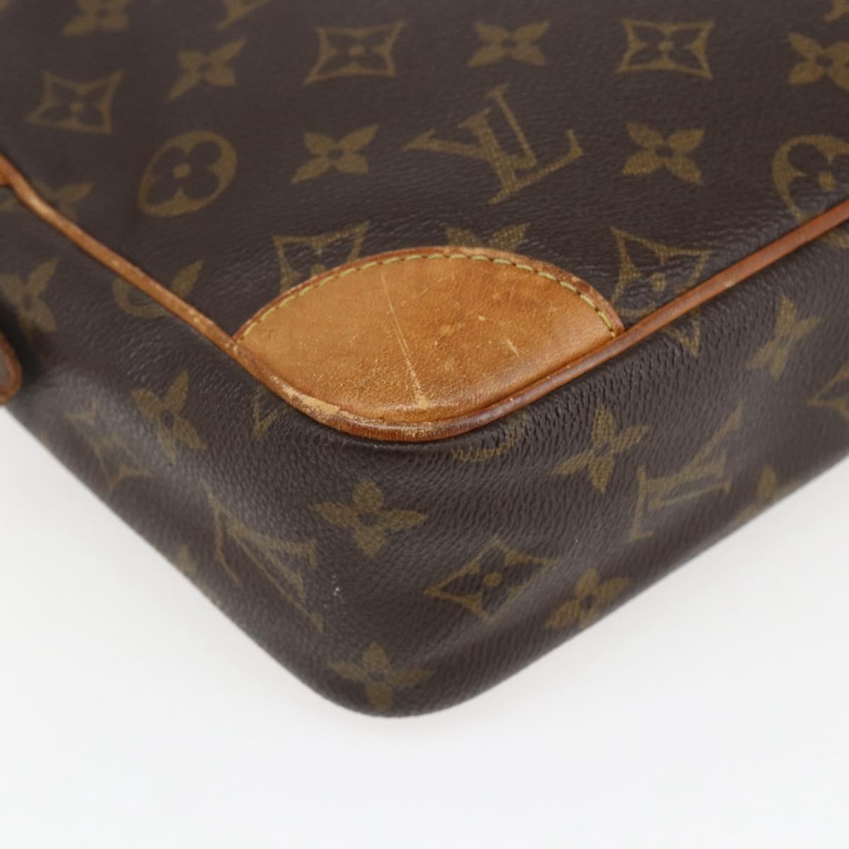 LOUIS VUITTON Monogram Compiegne 28 Clutch Bag M51845 LV Auth ka2573