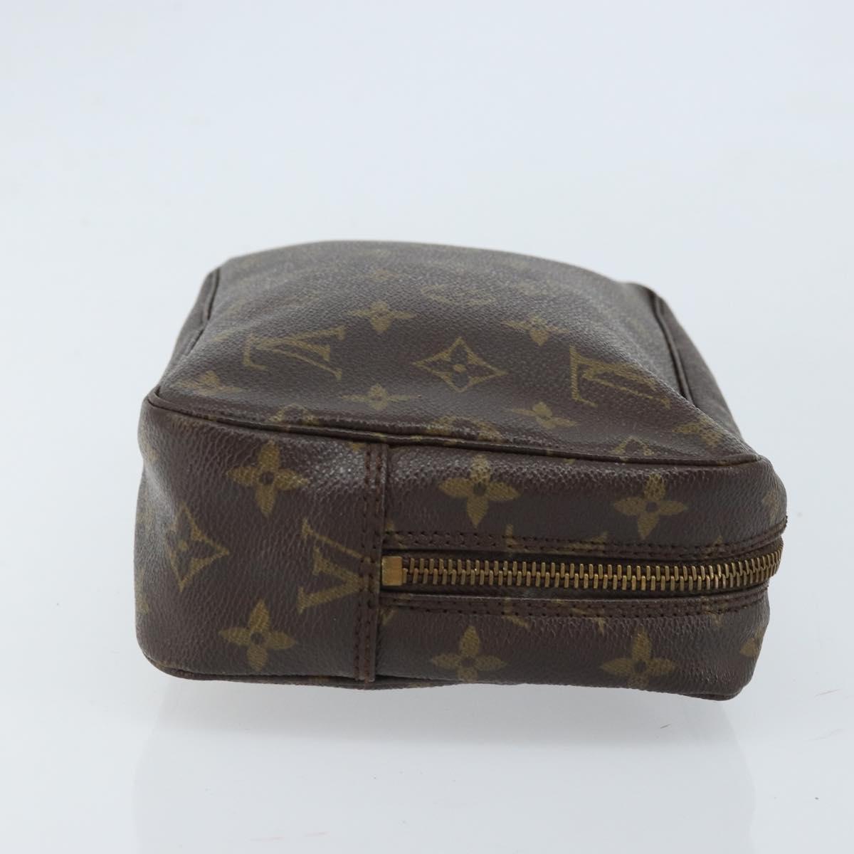 LOUIS VUITTON Monogram Trousse Toilette 23 Clutch Bag M47524 LV Auth ka2574