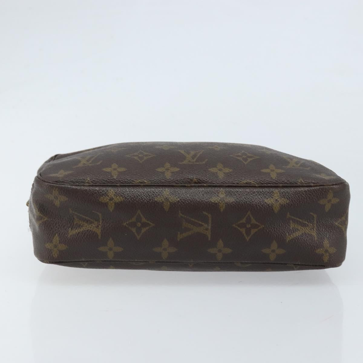 LOUIS VUITTON Monogram Trousse Toilette 23 Clutch Bag M47524 LV Auth ka2574