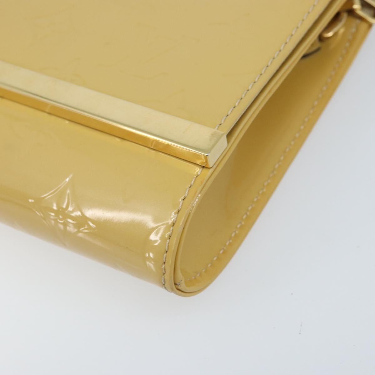 LOUIS VUITTON Monogram Vernis Clutch Ana Clutch Bag Dunne M90194 LV Auth ka2579