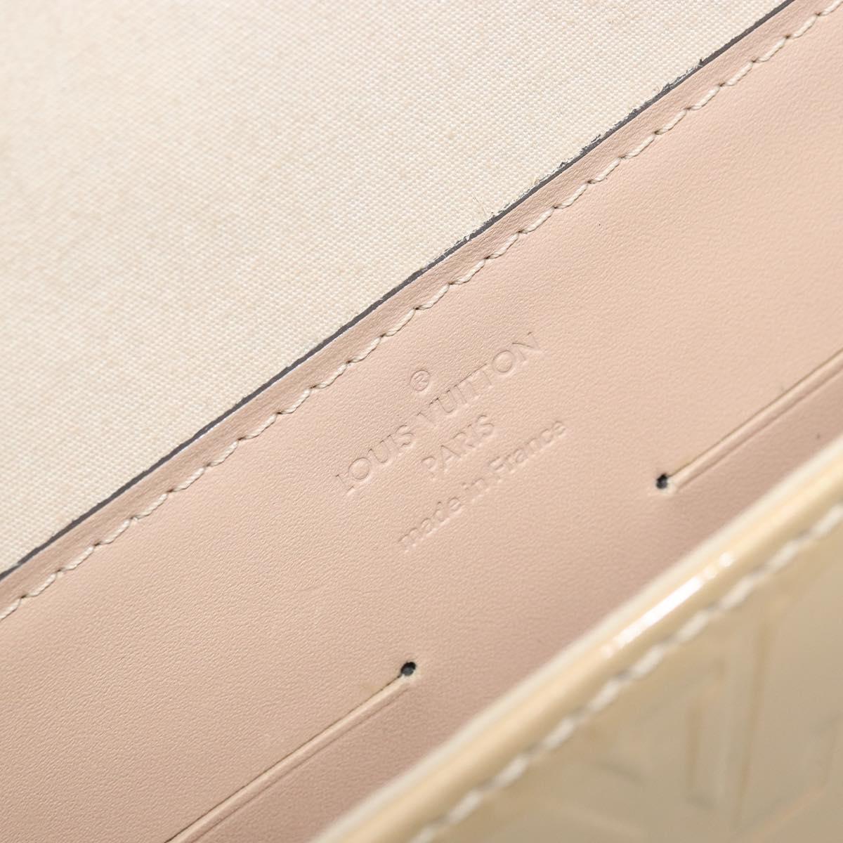 LOUIS VUITTON Monogram Vernis Clutch Ana Clutch Bag Dunne M90194 LV Auth ka2579