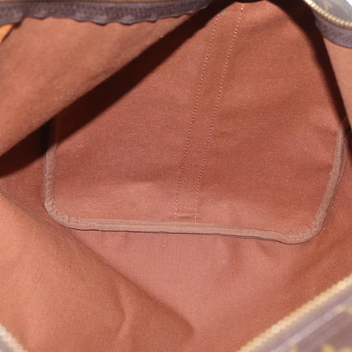 LOUIS VUITTON Monogram Keepall Bandouliere 55 Boston Bag M41414 LV Auth ka2583