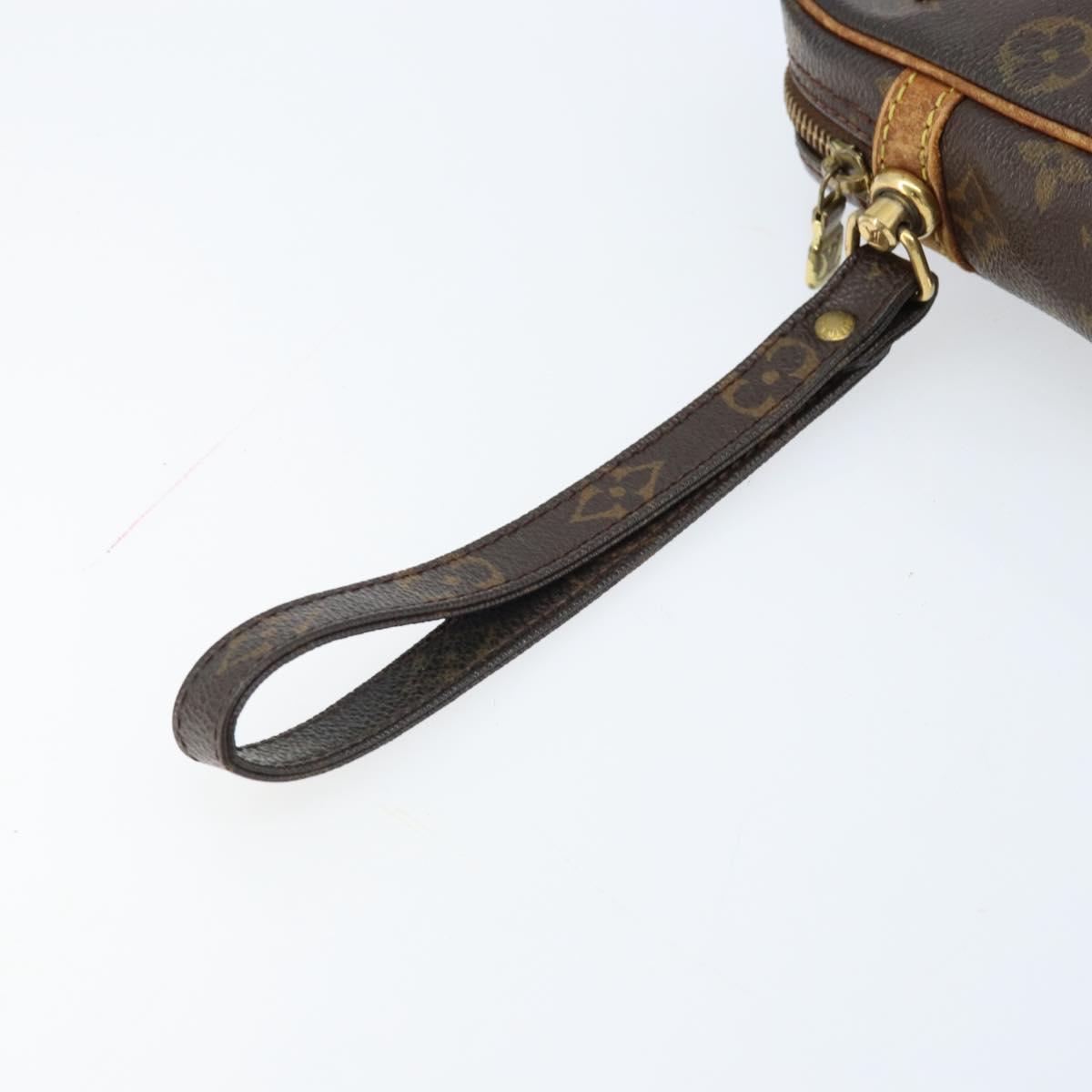 LOUIS VUITTON Monogram Marly Dragonne GM Clutch Bag M51825 LV Auth ka2590