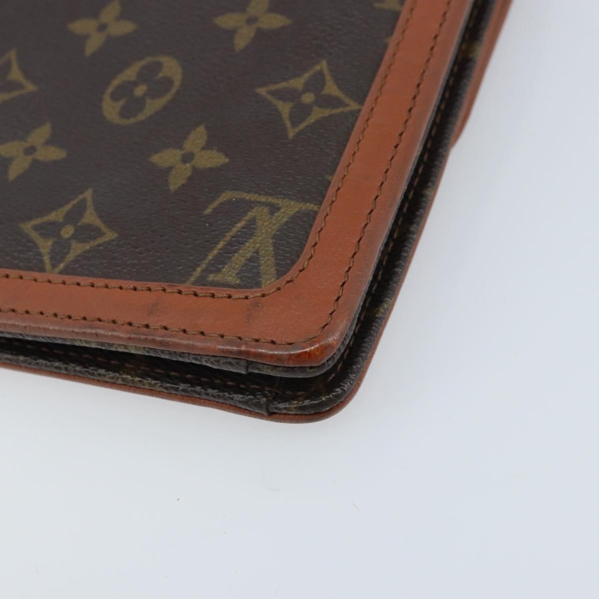LOUIS VUITTON Monogram Pochette Dam GM Clutch Bag M51810 LV Auth ka2610