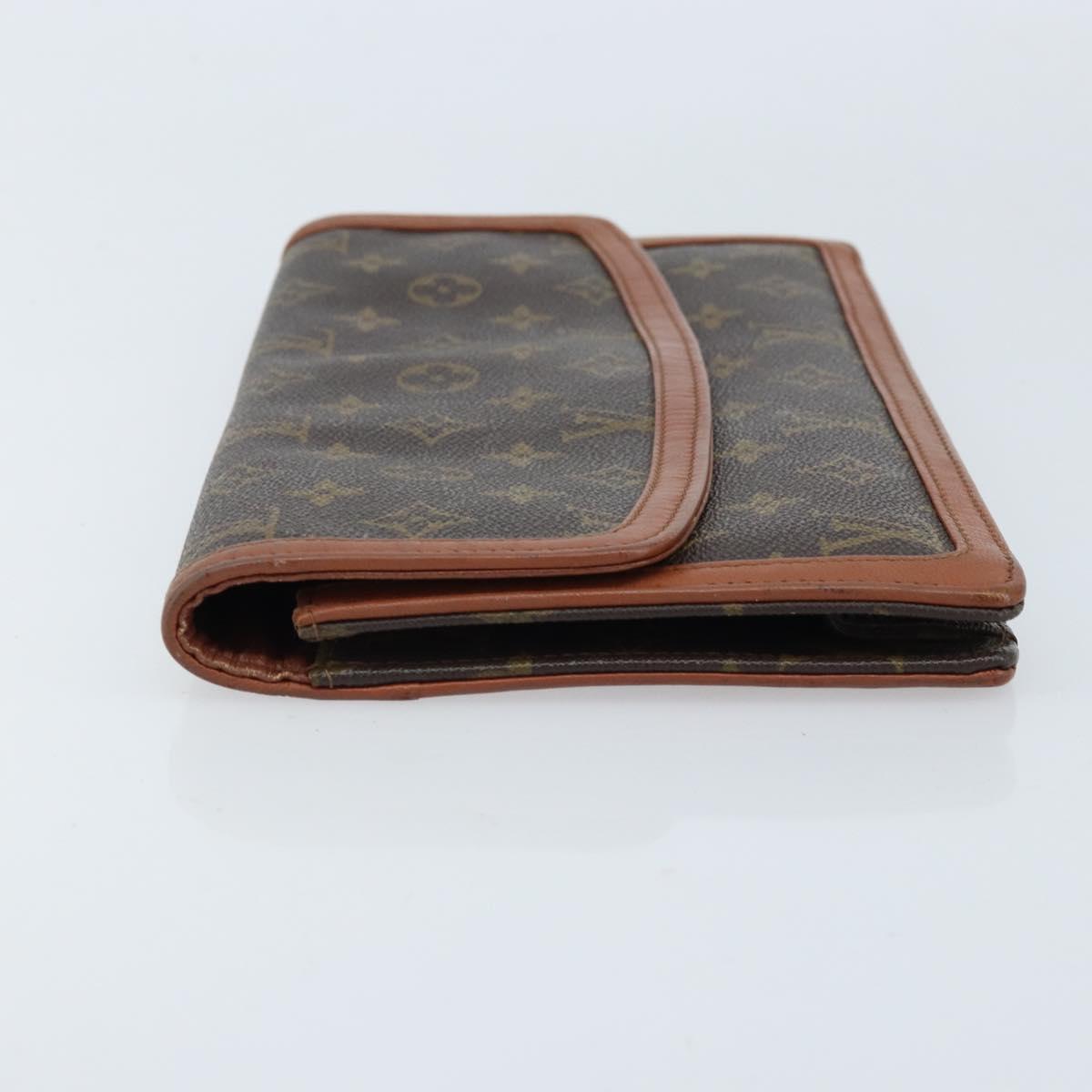 LOUIS VUITTON Monogram Pochette Dam GM Clutch Bag M51810 LV Auth ka2610