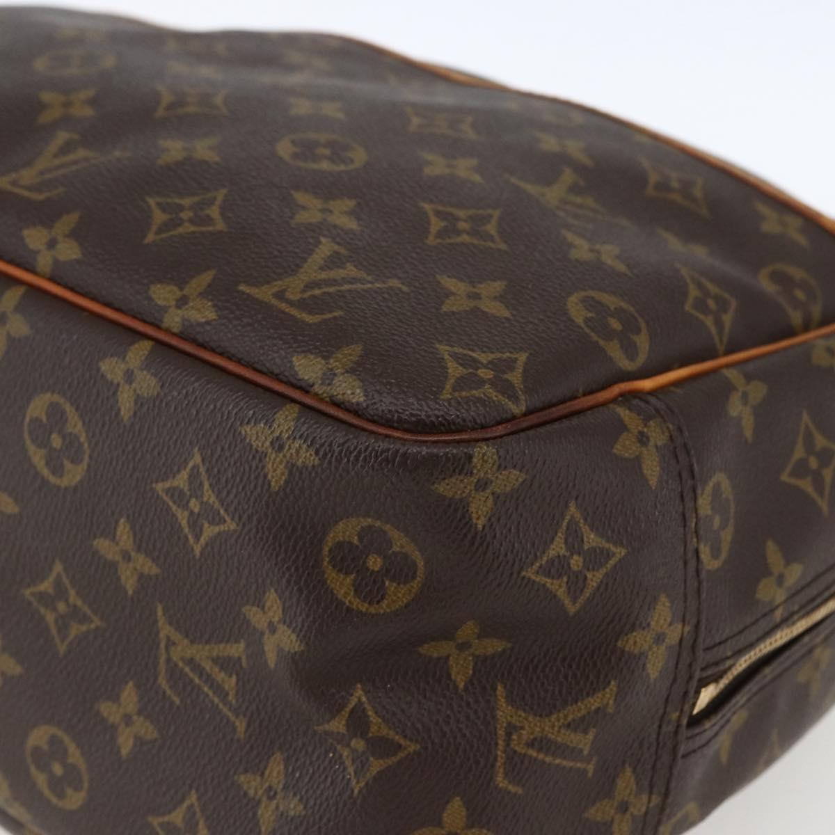 LOUIS VUITTON Monogram Deauville Hand Bag M47270 LV Auth ka2611