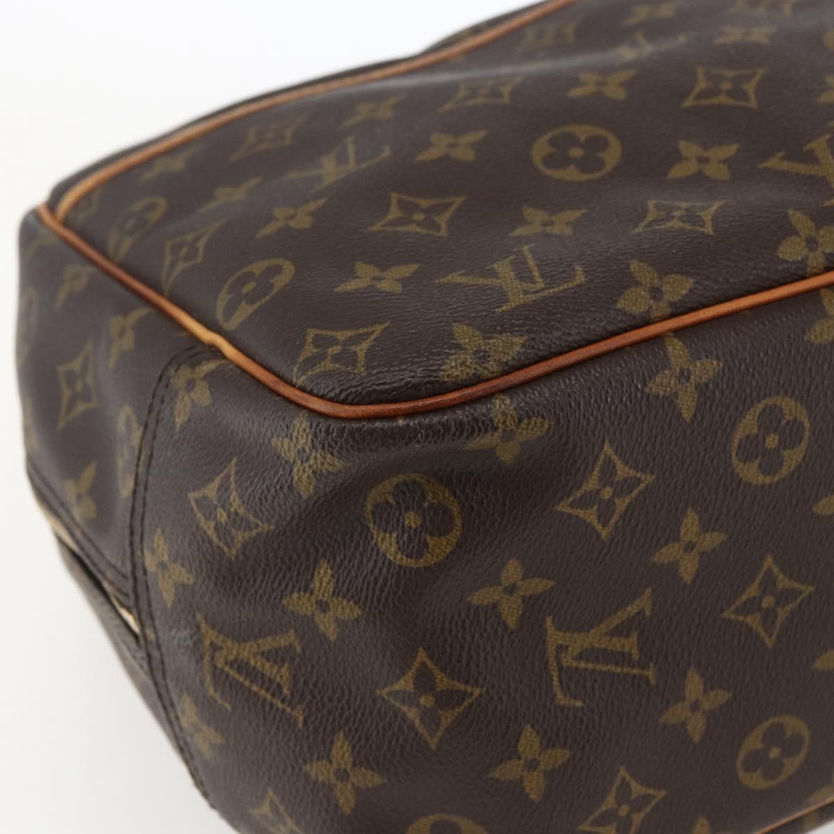 LOUIS VUITTON Monogram Deauville Hand Bag M47270 LV Auth ka2611