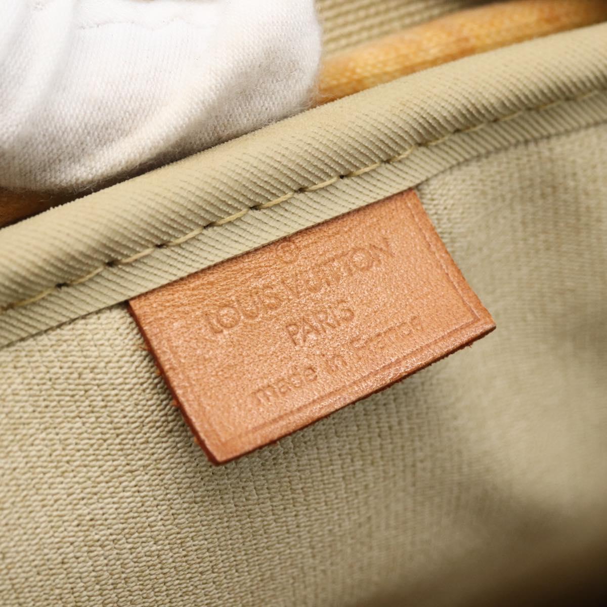 LOUIS VUITTON Monogram Deauville Hand Bag M47270 LV Auth ka2611