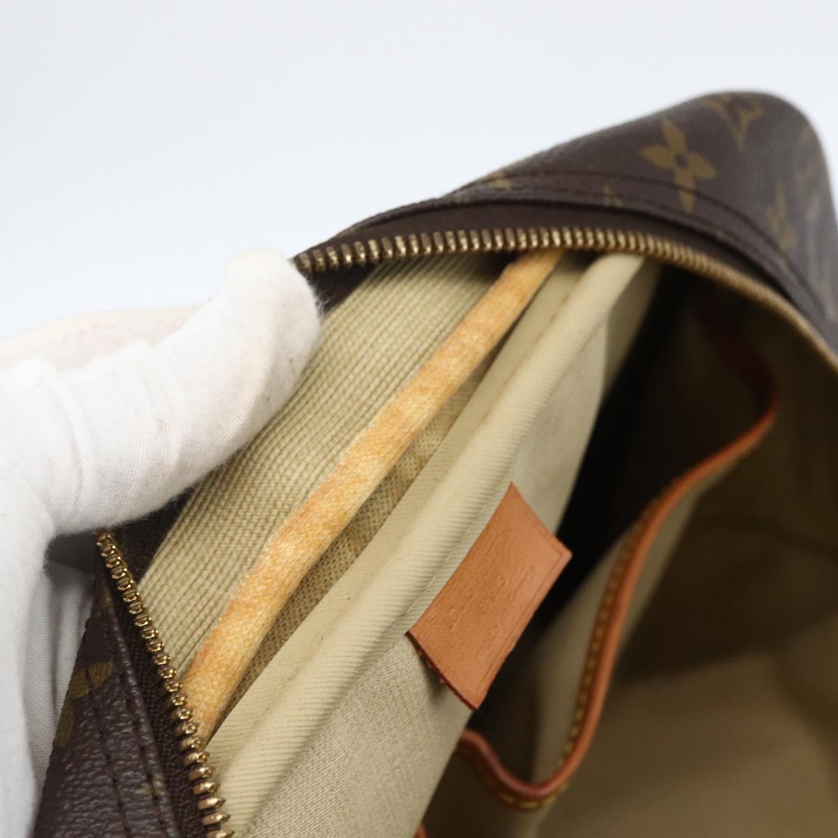 LOUIS VUITTON Monogram Deauville Hand Bag M47270 LV Auth ka2611