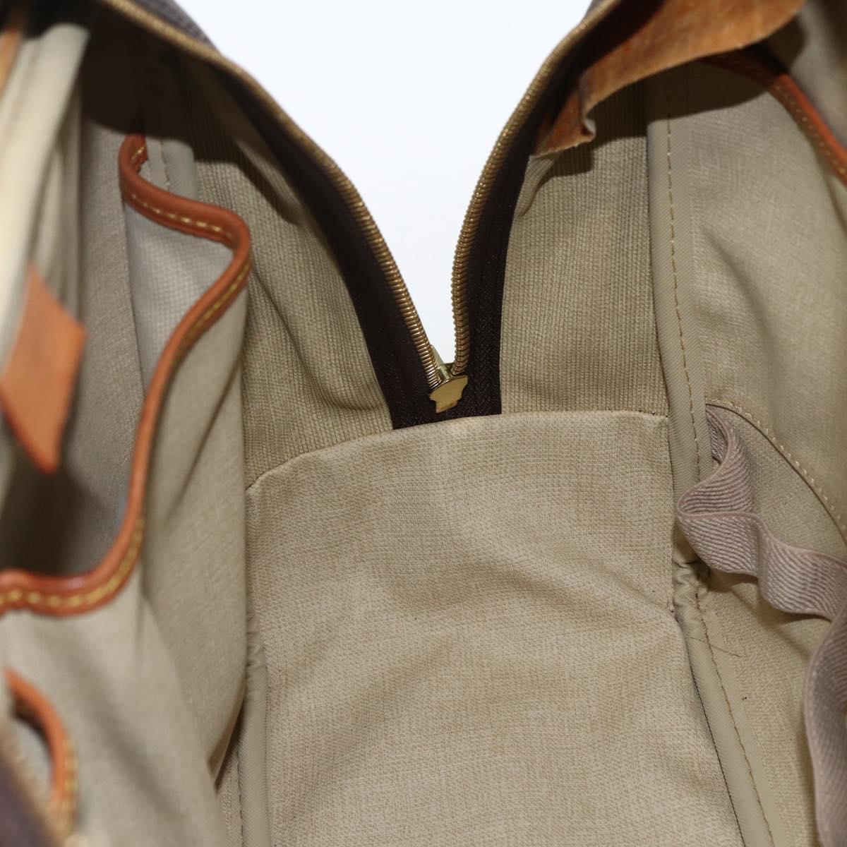 LOUIS VUITTON Monogram Deauville Hand Bag M47270 LV Auth ka2611