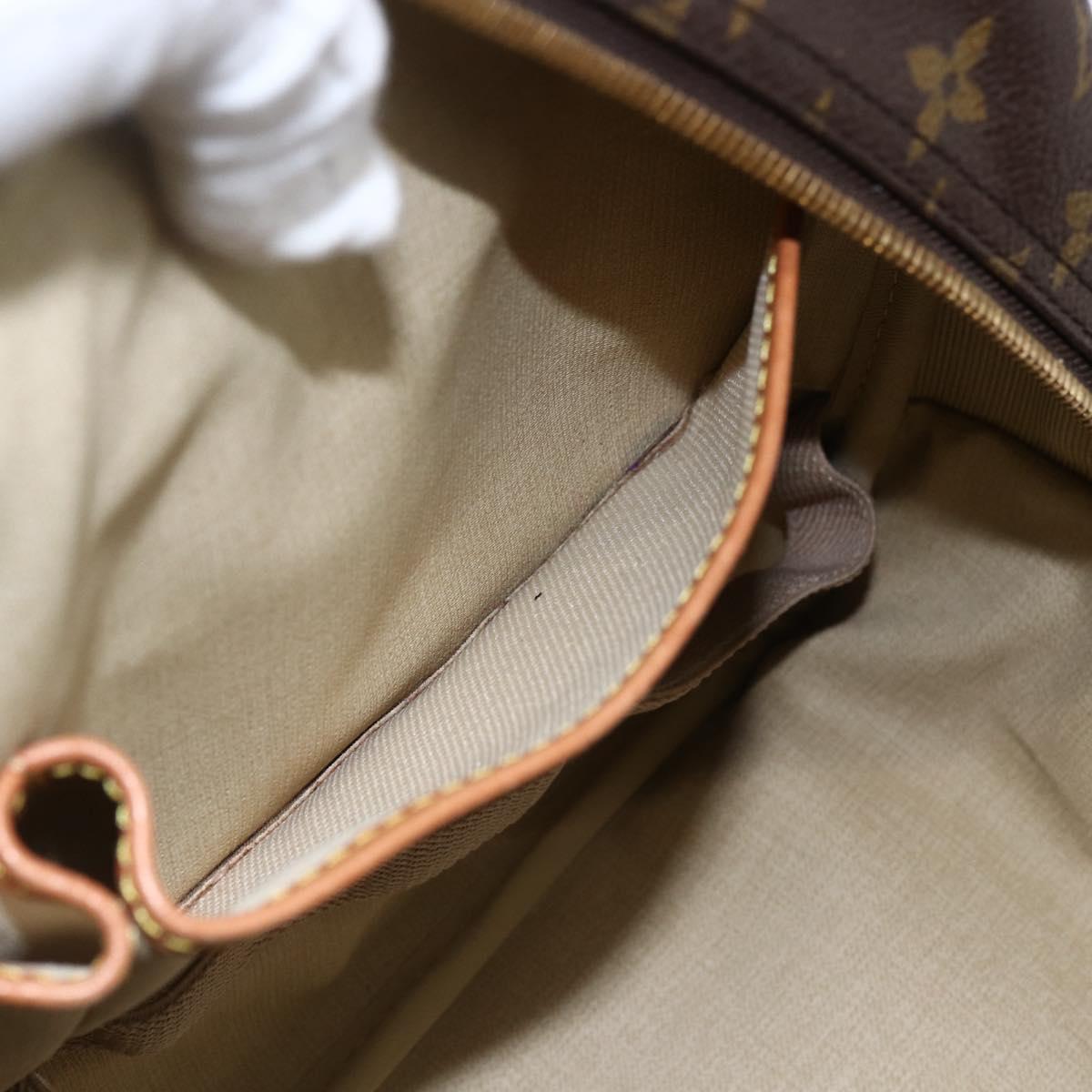 LOUIS VUITTON Monogram Deauville Hand Bag M47270 LV Auth ka2611