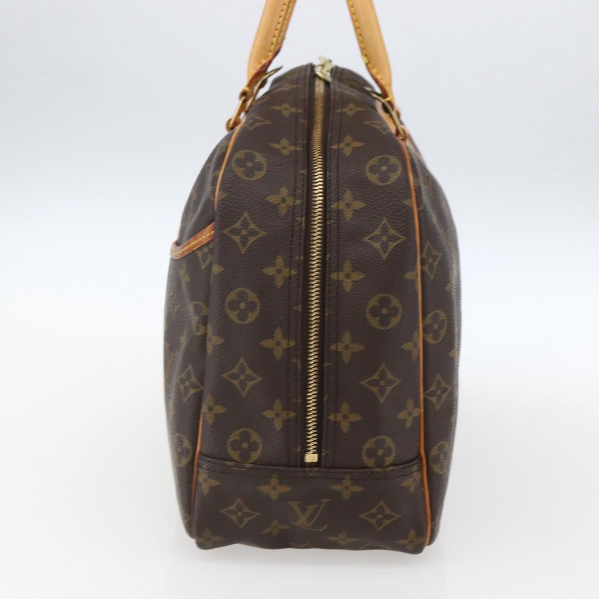 LOUIS VUITTON Monogram Deauville Hand Bag M47270 LV Auth ka2611