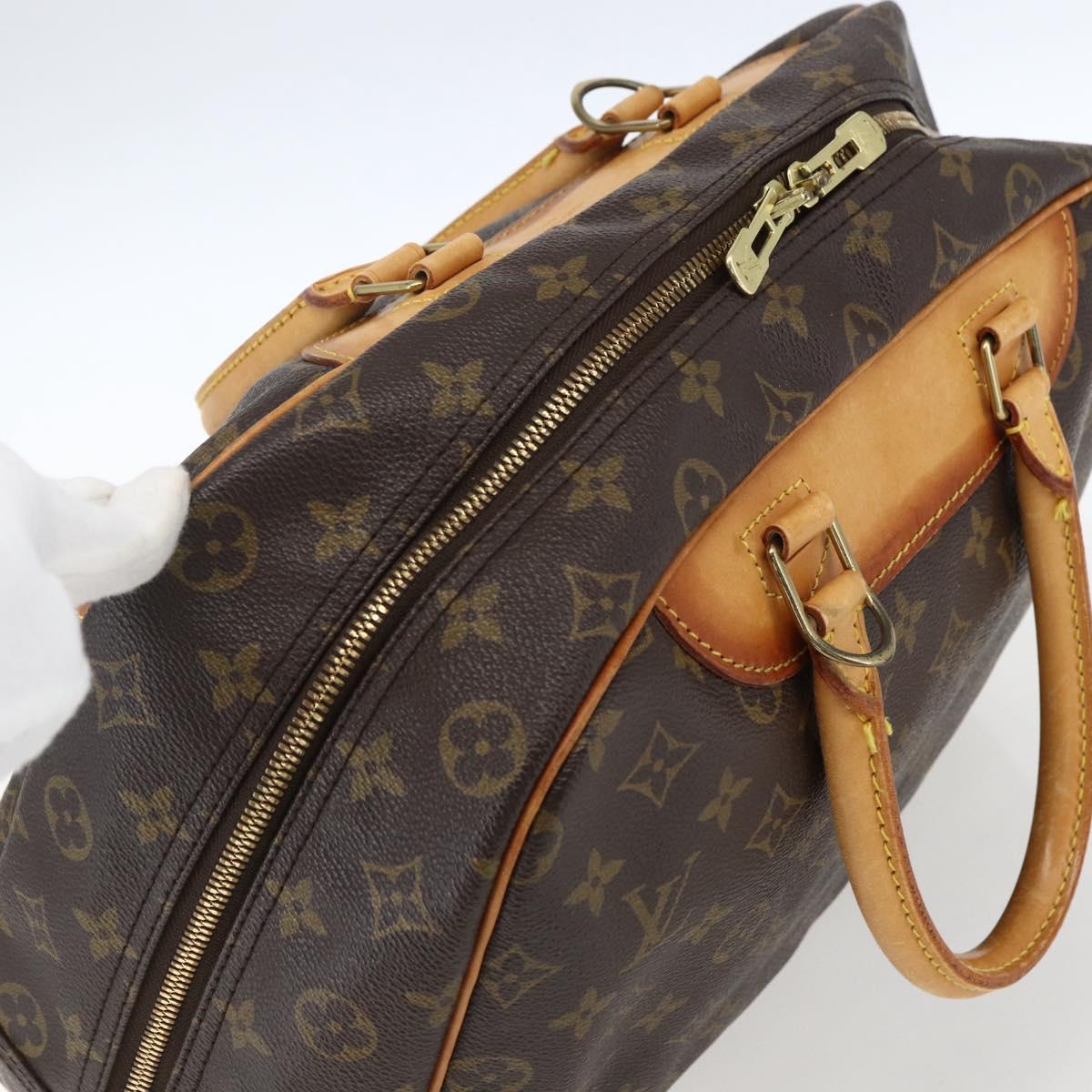 LOUIS VUITTON Monogram Deauville Hand Bag M47270 LV Auth ka2611