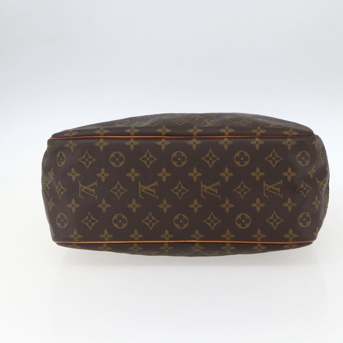 LOUIS VUITTON Monogram Deauville Hand Bag M47270 LV Auth ka2611