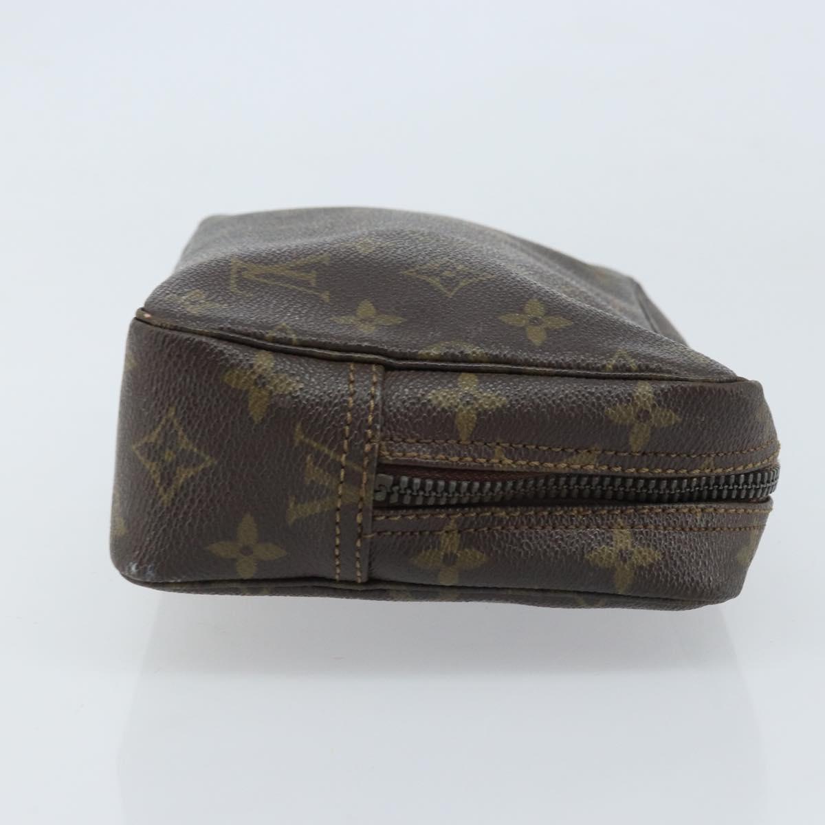 LOUIS VUITTON Monogram Trousse Toilette 23 Clutch Bag M47524 LV Auth ka2613