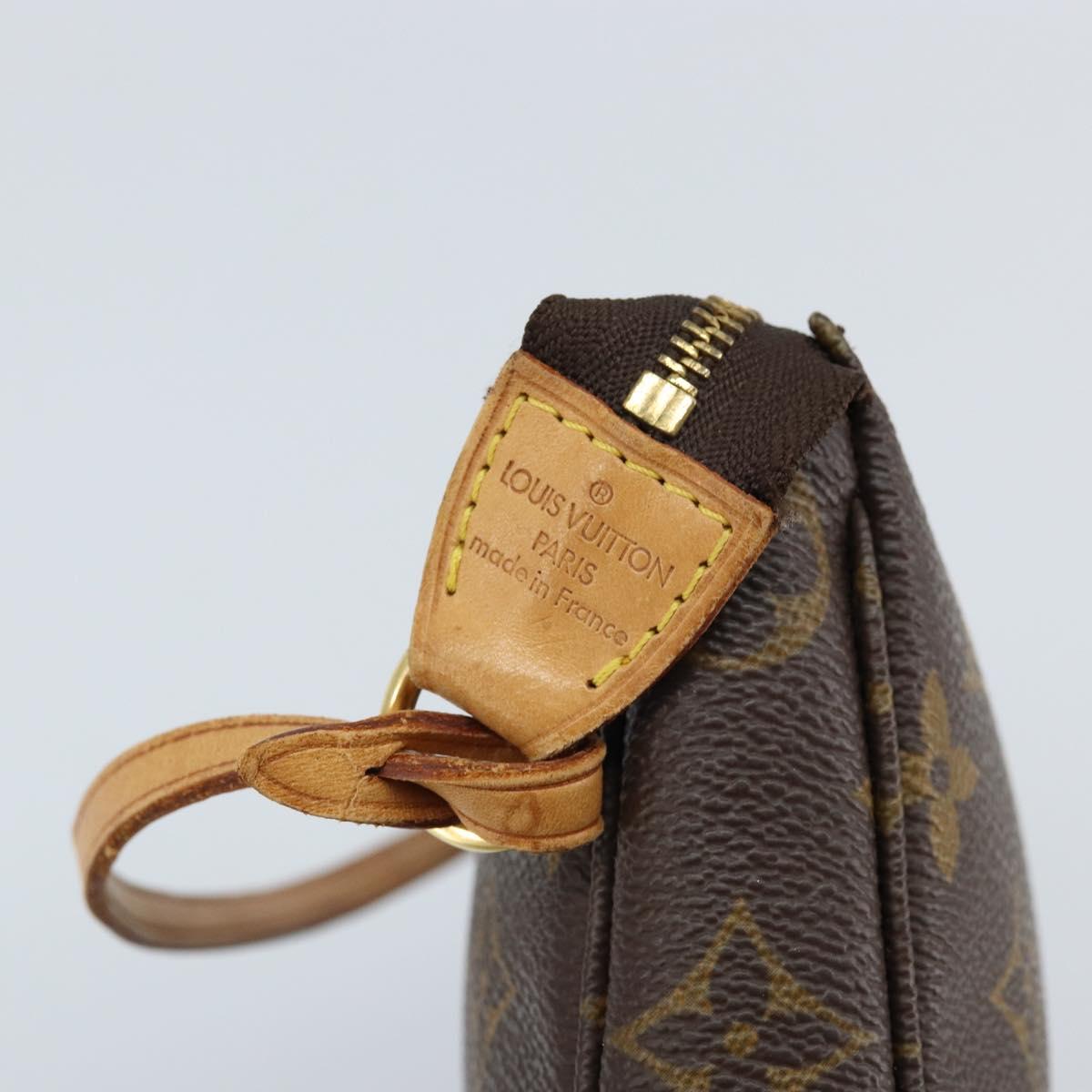 LOUIS VUITTON Monogram Pochette Accessoires Pouch M51980 LV Auth ka2618