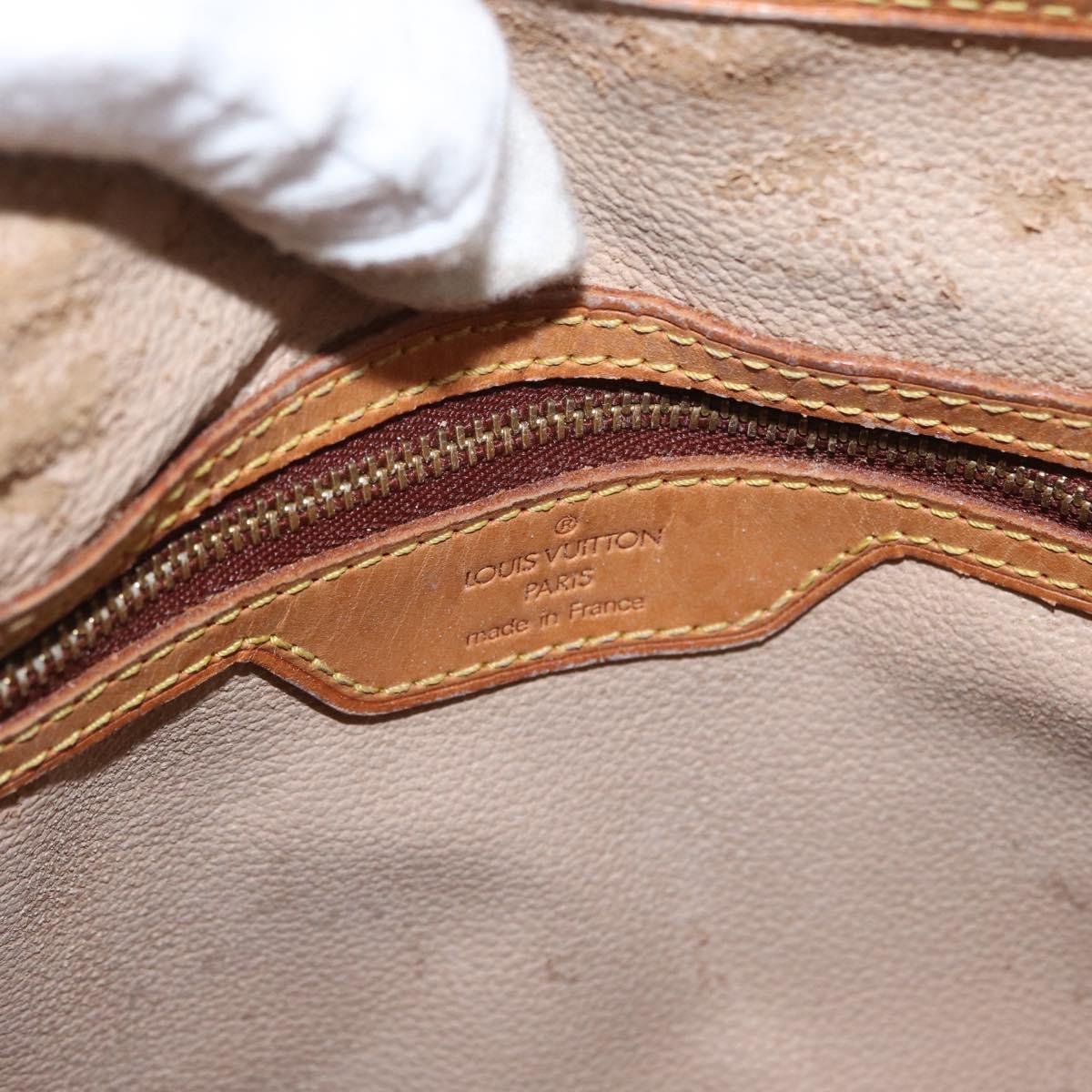 LOUIS VUITTON Monogram Bucket GM Shoulder Bag M42236 LV Auth ka2626