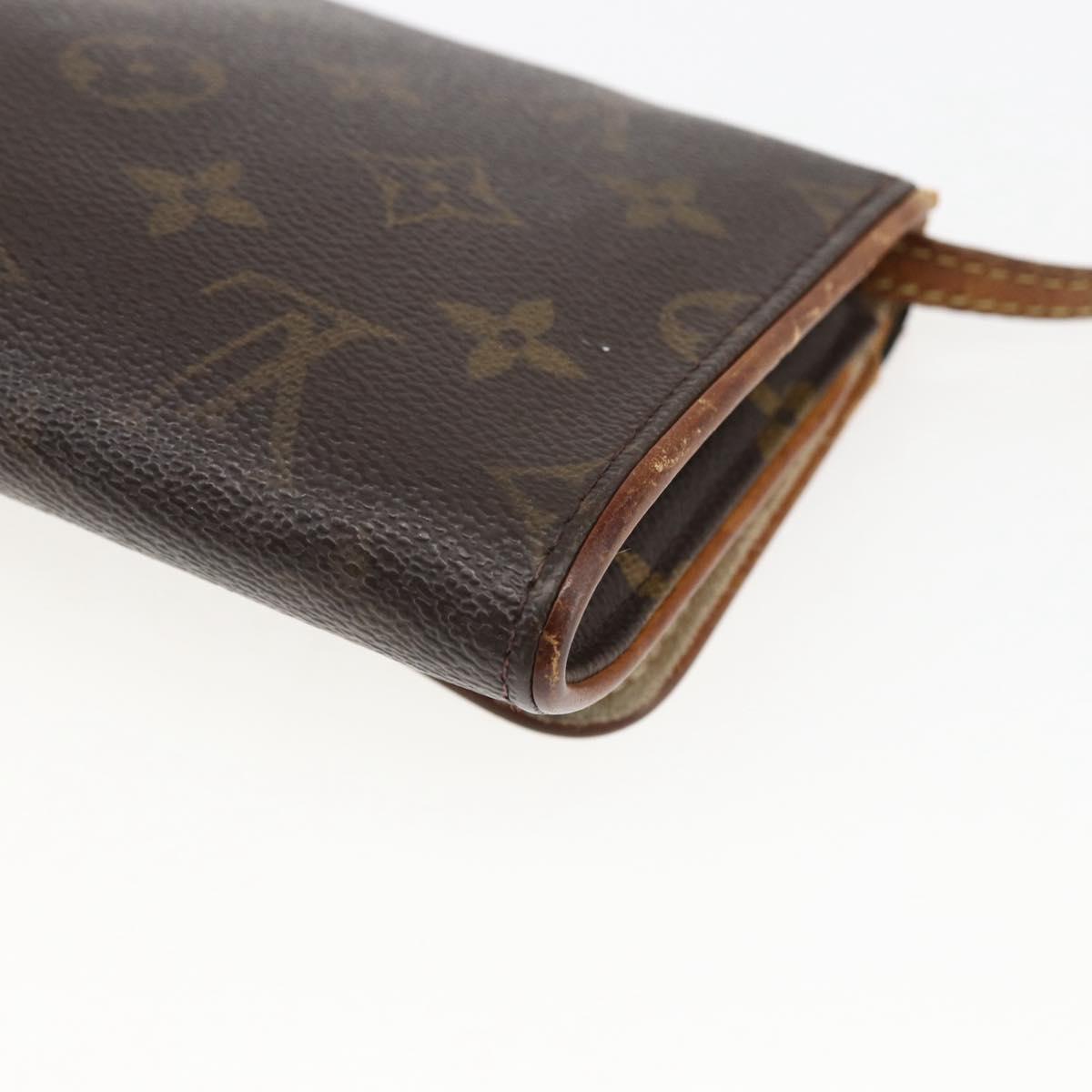 LOUIS VUITTON Monogram Pochette Twin GM Shoulder Bag M51852 LV Auth ka2629