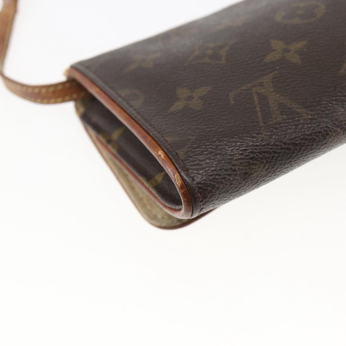 LOUIS VUITTON Monogram Pochette Twin GM Shoulder Bag M51852 LV Auth ka2629