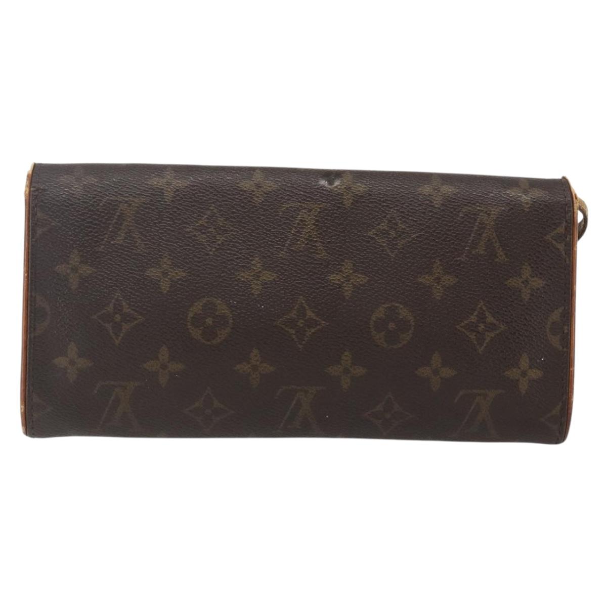 LOUIS VUITTON Monogram Pochette Twin GM Shoulder Bag M51852 LV Auth ka2629