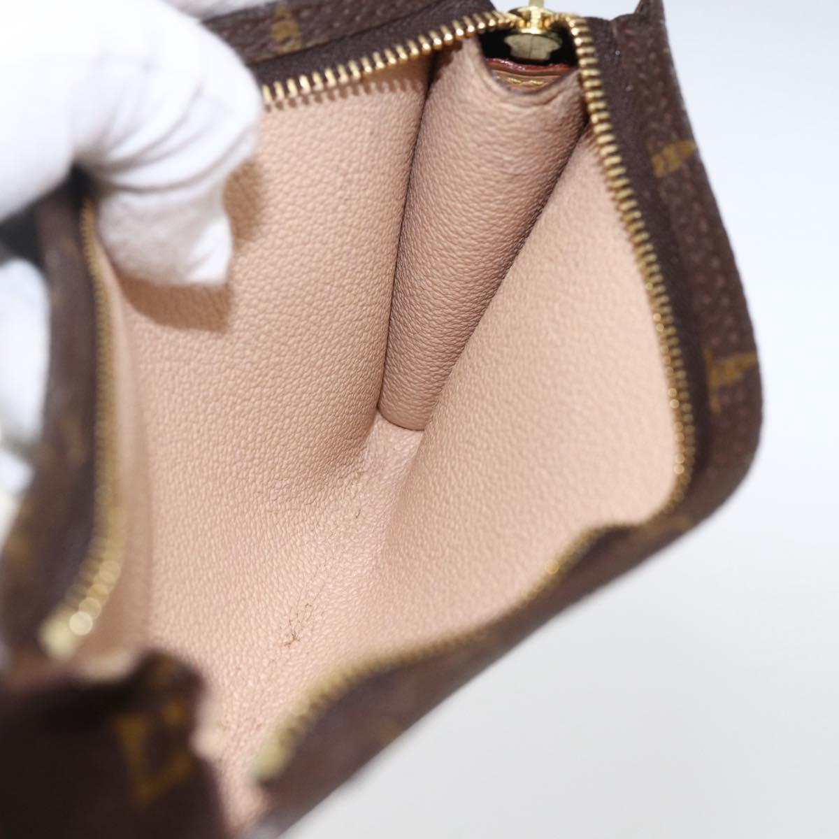 LOUIS VUITTON Monogram Bucket GM Accessory Pouch LV Auth ka2640