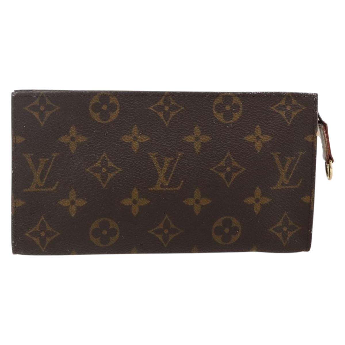 LOUIS VUITTON Monogram Bucket GM Accessory Pouch LV Auth ka2640