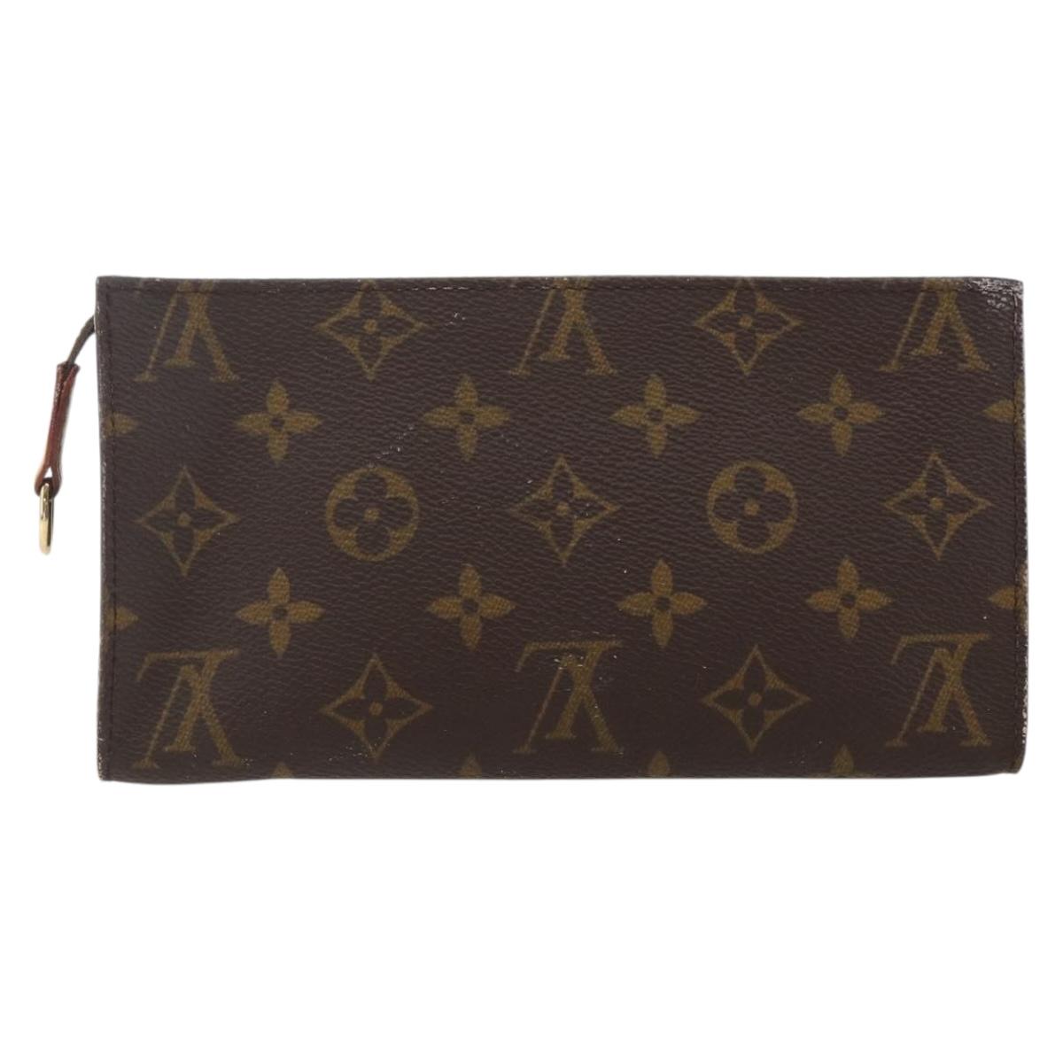 LOUIS VUITTON Monogram Bucket GM Accessory Pouch LV Auth ka2640