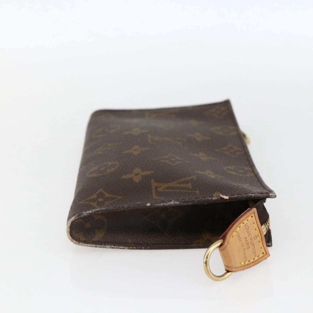 LOUIS VUITTON Monogram Bucket GM Accessory Pouch LV Auth ka2640