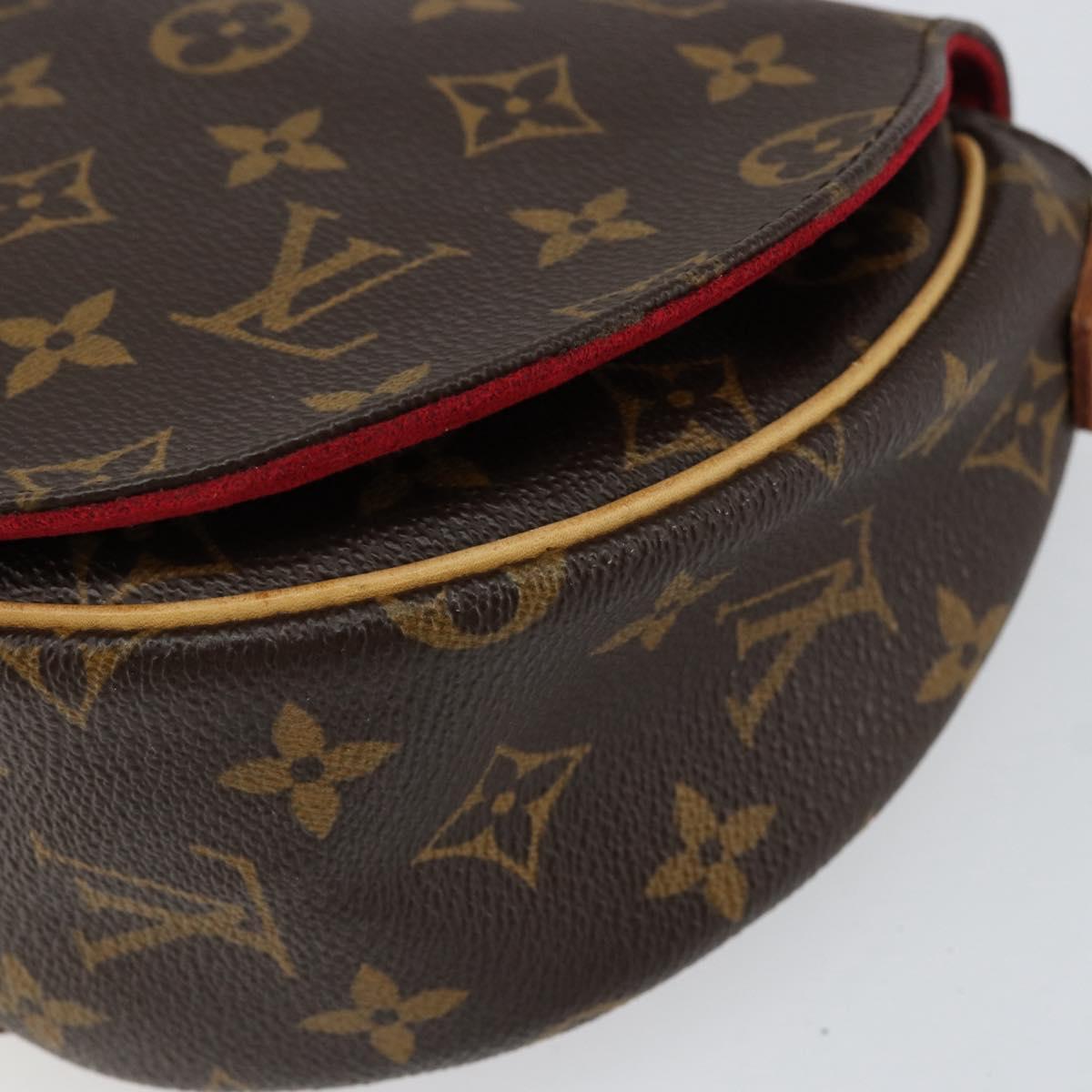 LOUIS VUITTON Monogram Tambourine Shoulder Bag M51179 LV Auth ka266